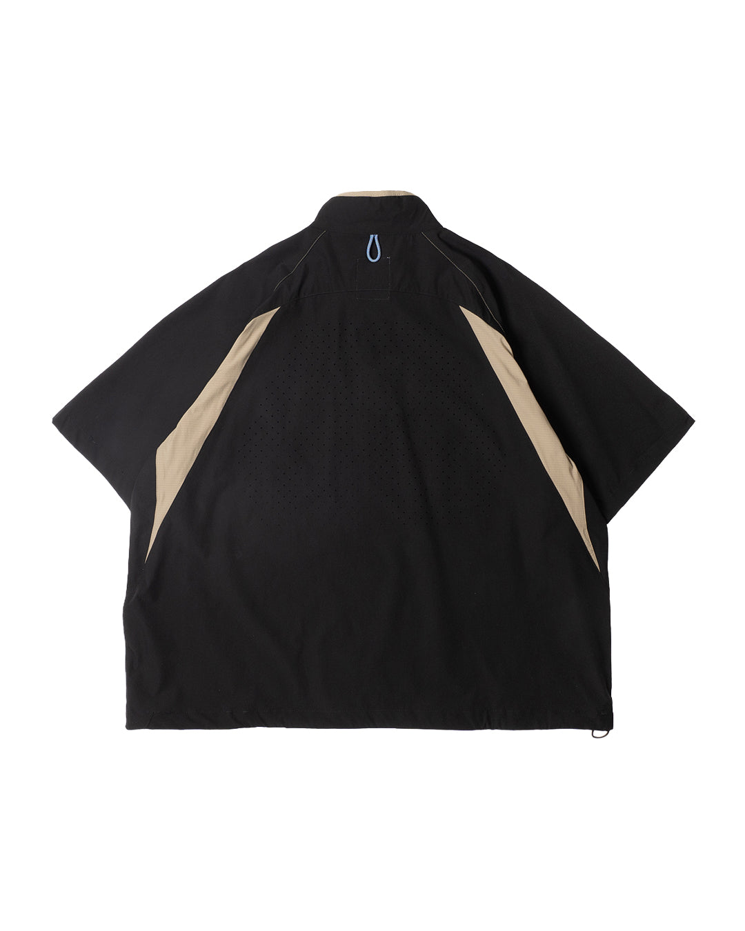 HALF SNAP PULLOVER BLACK