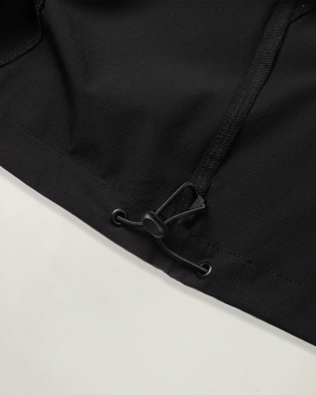 HALF SNAP PULLOVER BLACK