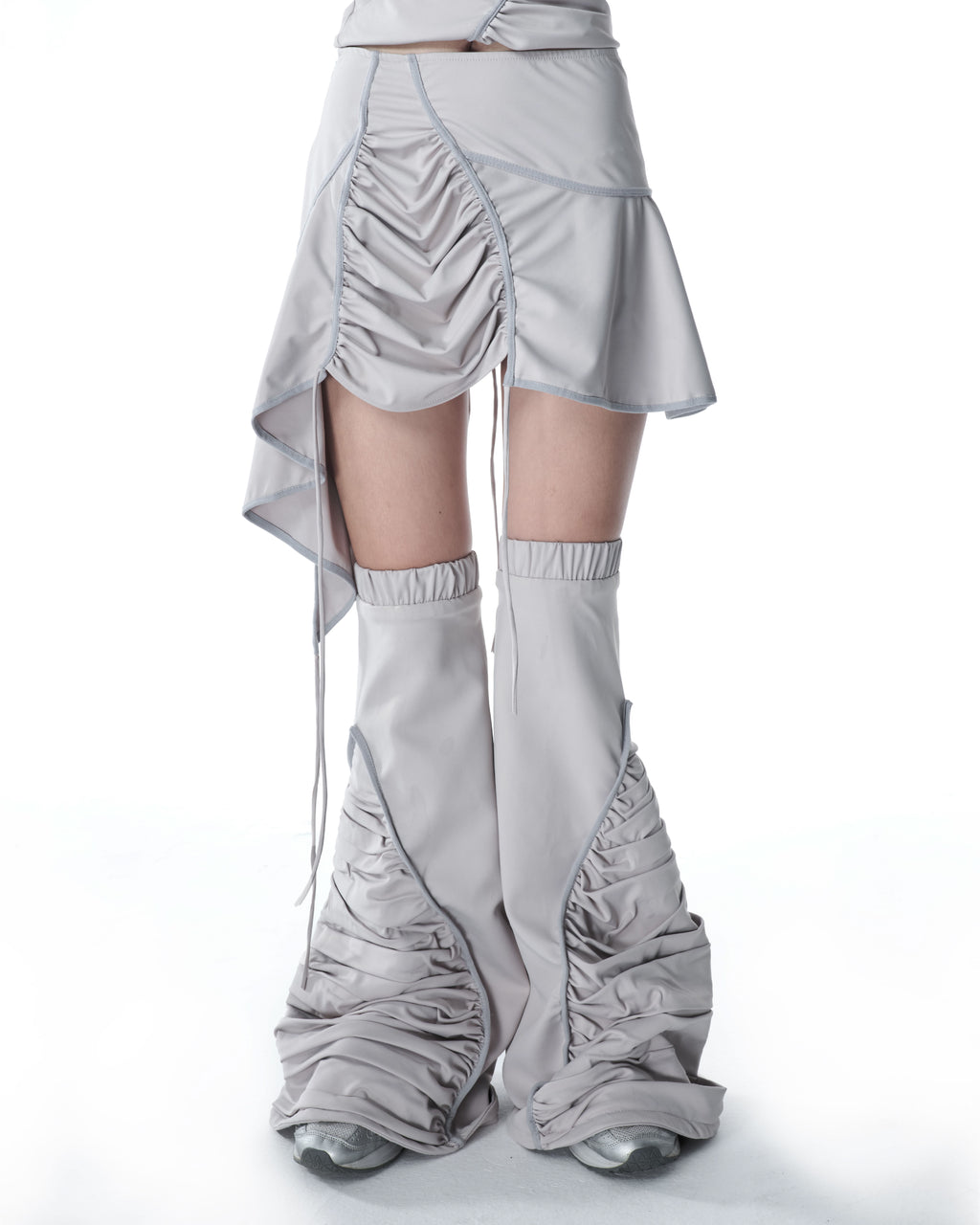 XTRA SKIRT & LEG WARMERS LIGHT GREY