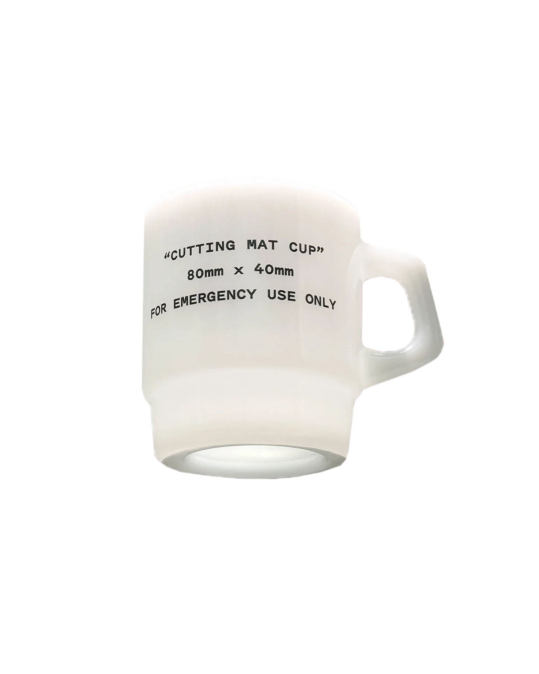 CUTTING MAT CUP WHITE