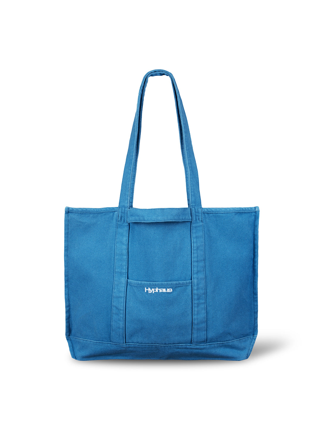 V1 DISTRESSED COTTON TOTE BAG