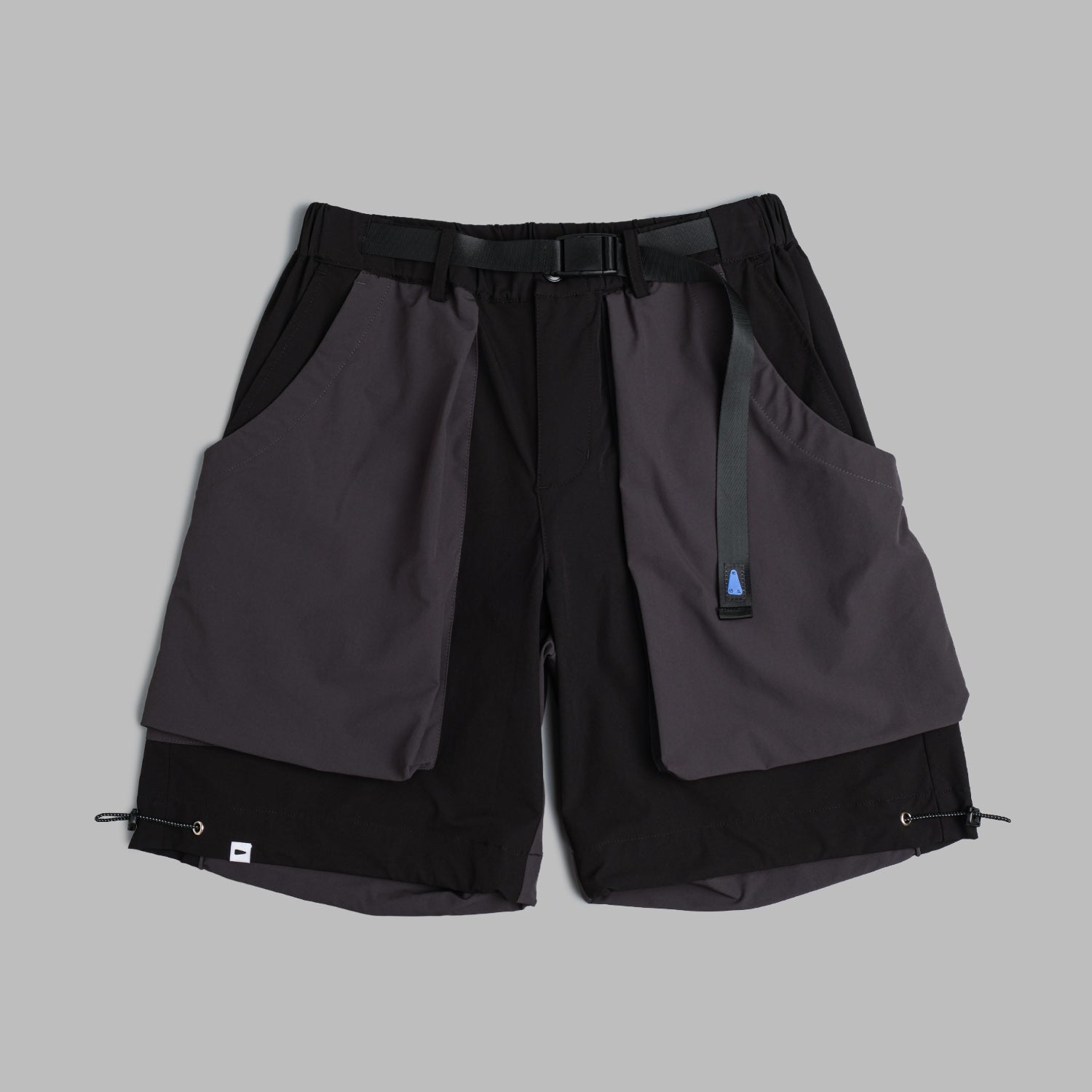 Shuren Camping Shorts 2-Tone / Nylon - Black