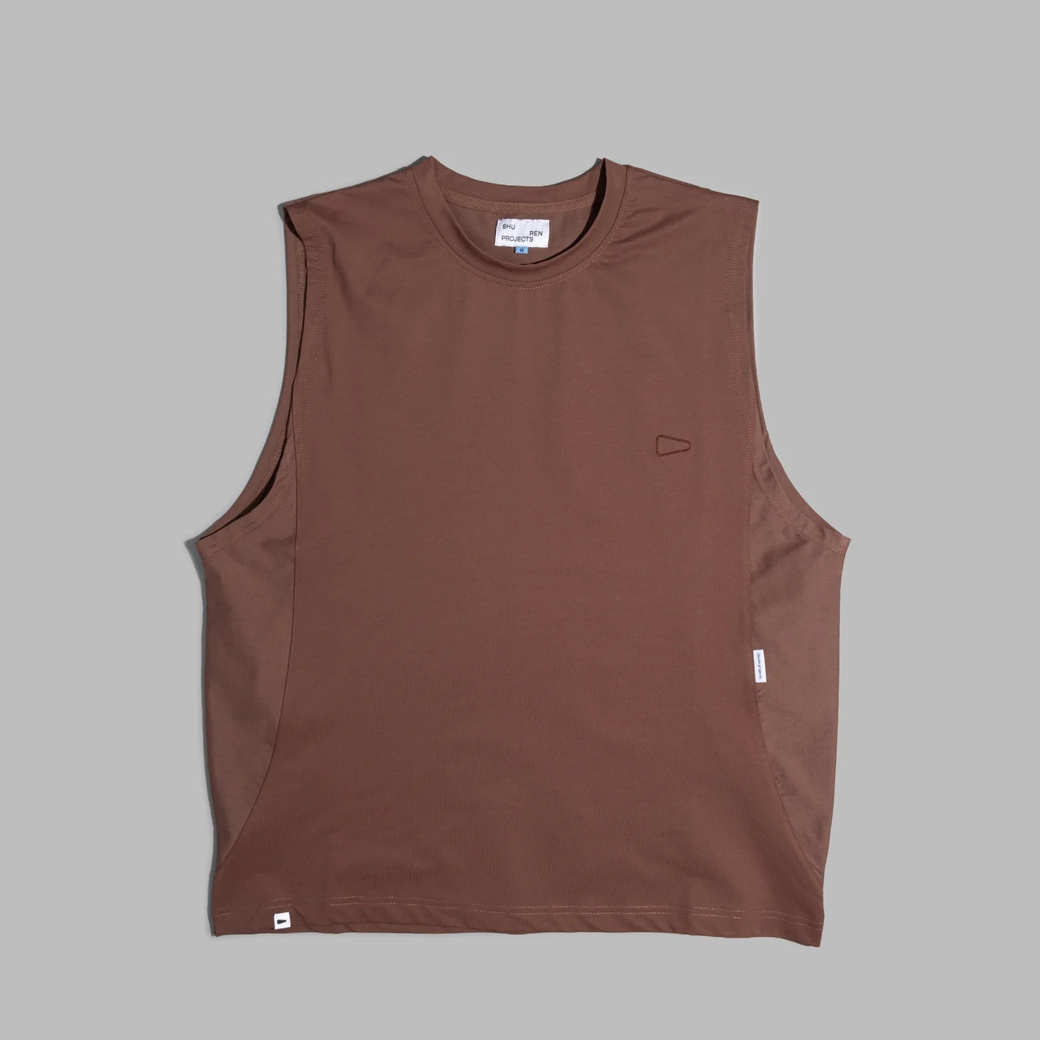 SLEEVELESS 2-TONE MAROON