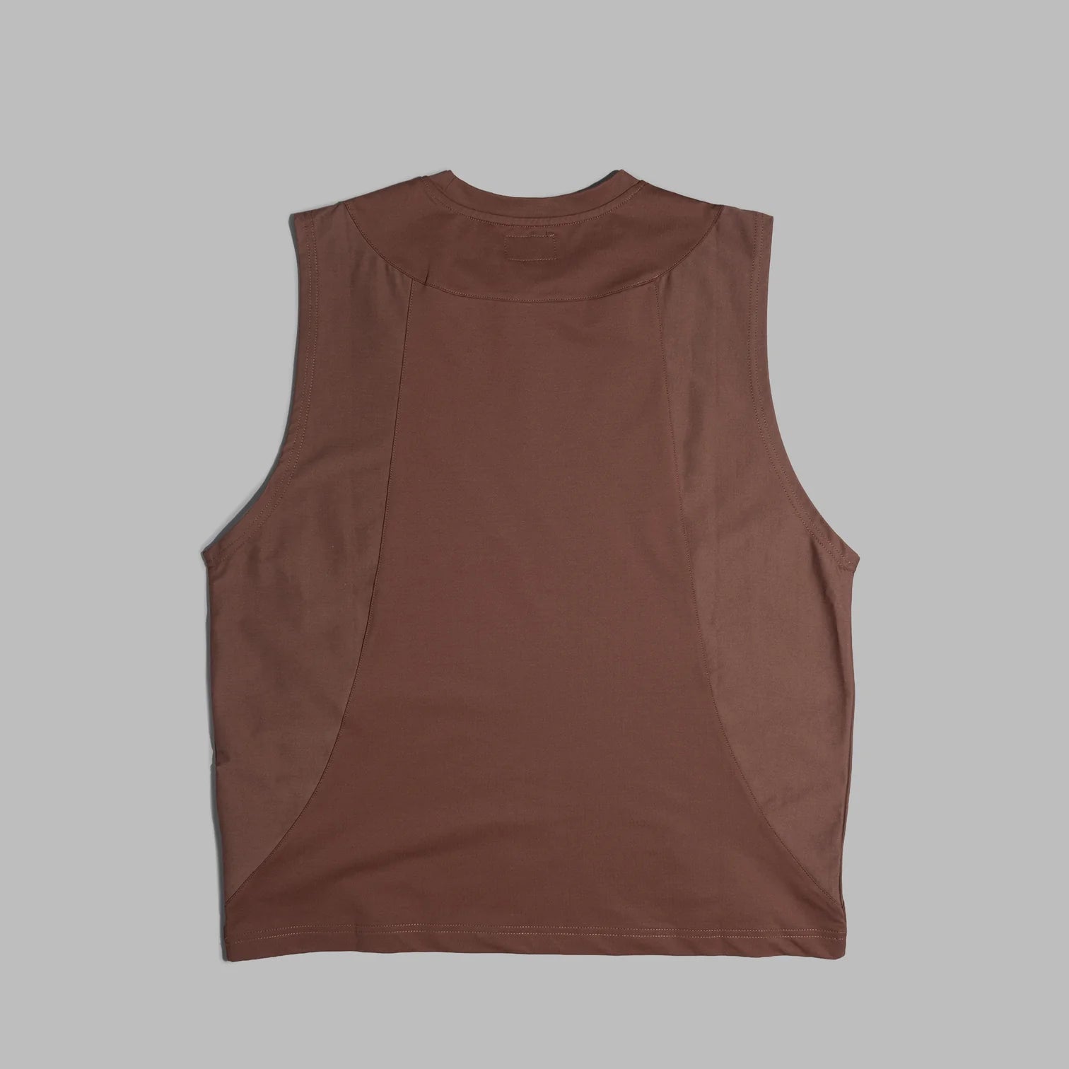 SLEEVELESS 2-TONE MAROON