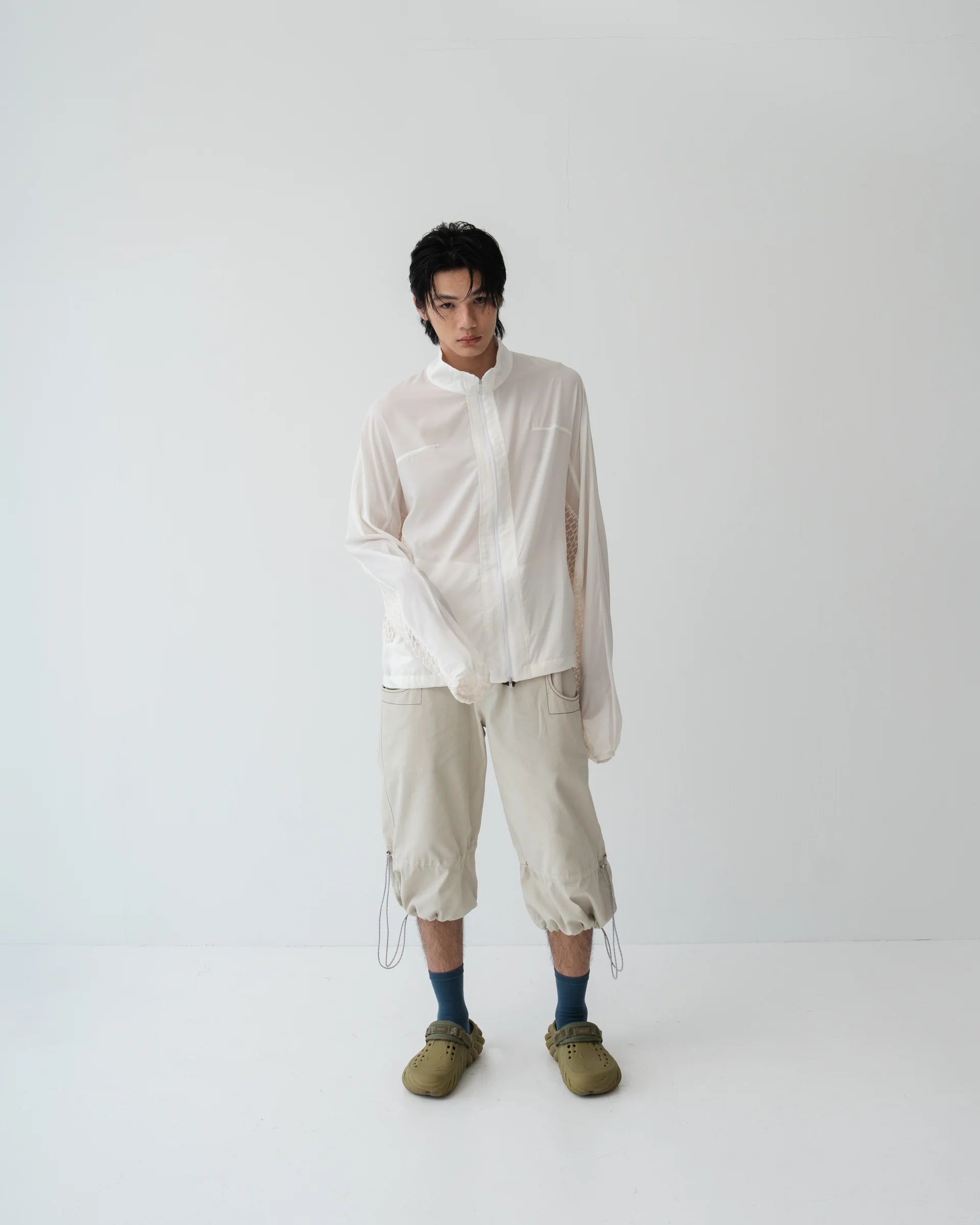 MIST JACKET CREAM WHITE