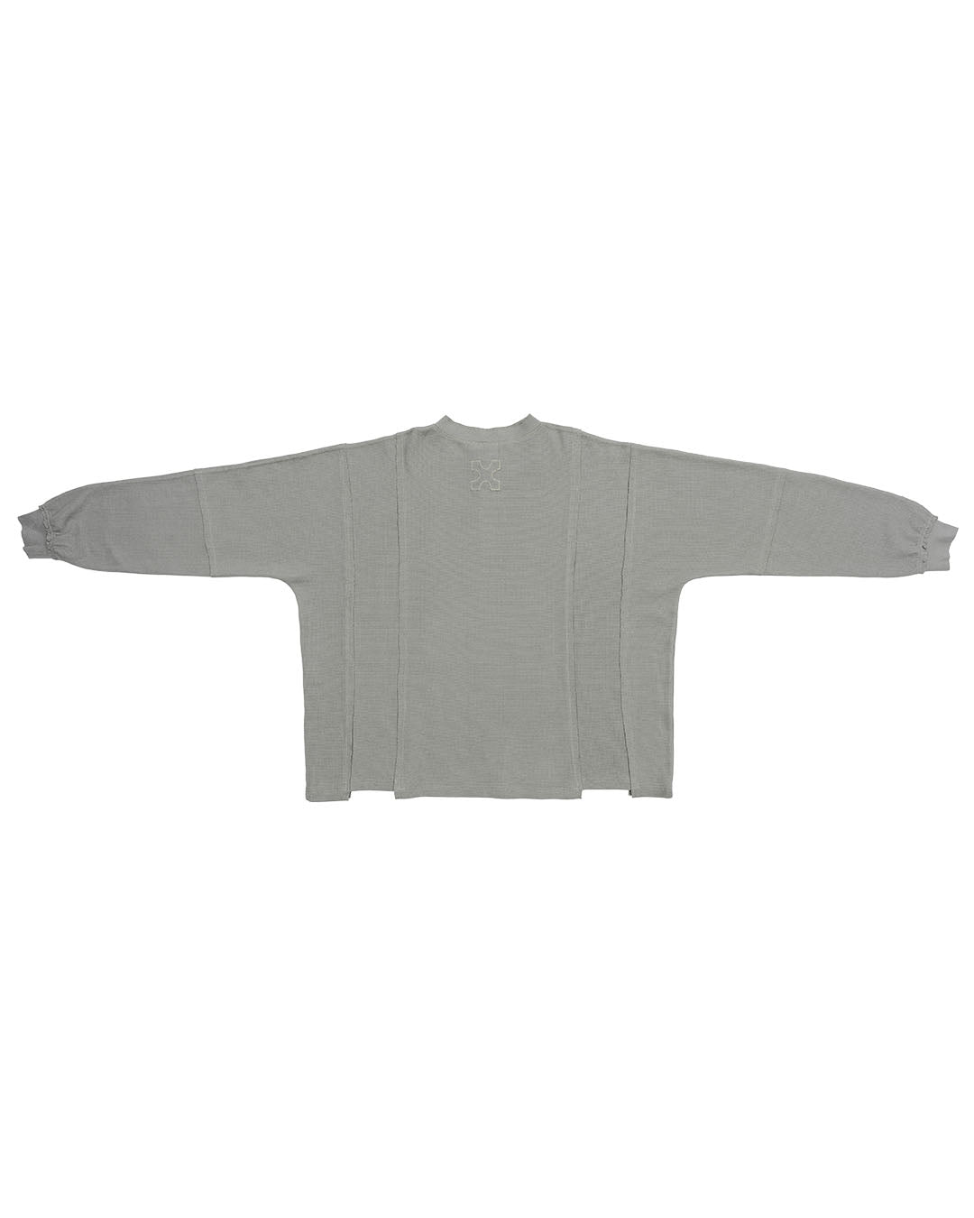 626 HENLEY L-S SHIRT - GREY
