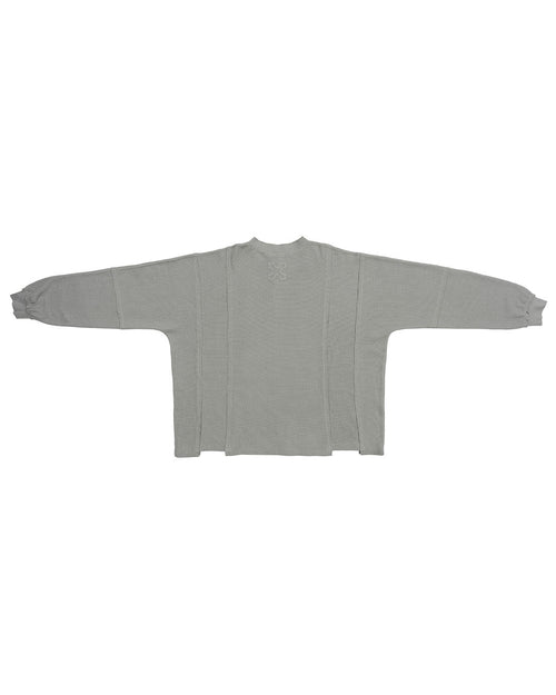 626 HENLEY L-S SHIRT - GREY