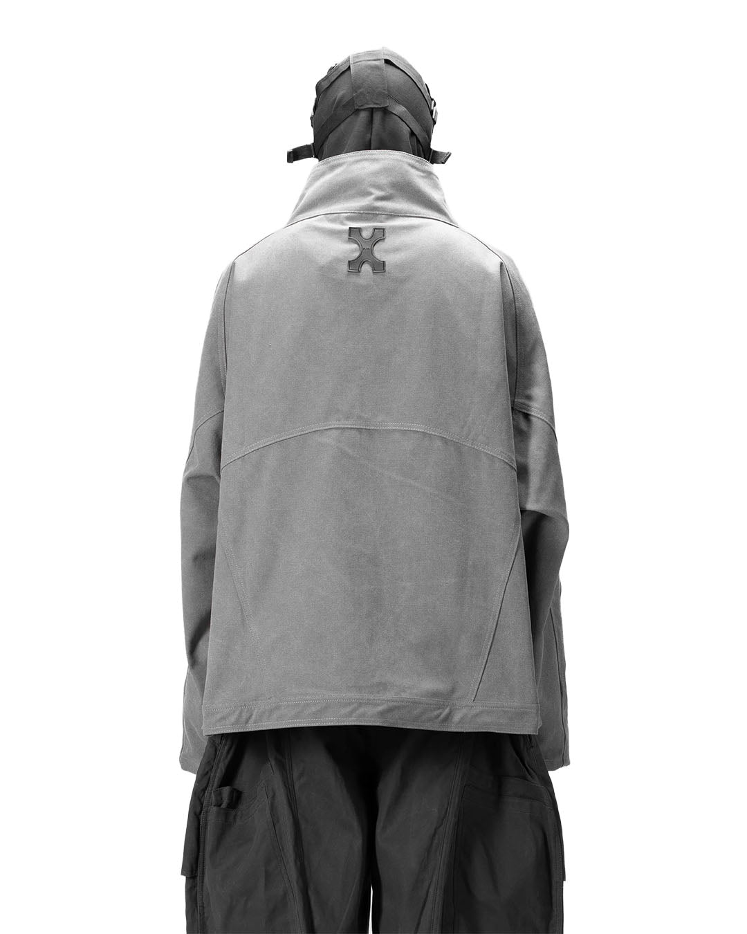 BAT PANEL PARKA - GREY