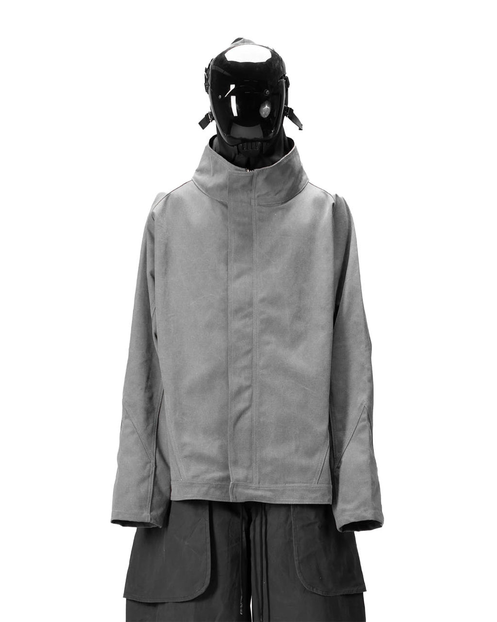 BAT PANEL PARKA - GREY