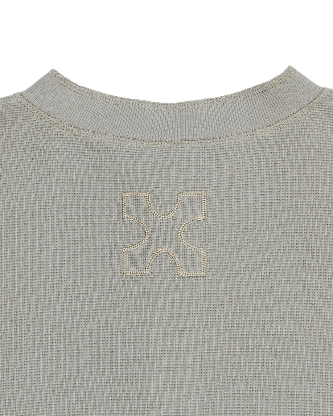 626 HENLEY L-S SHIRT - GREY