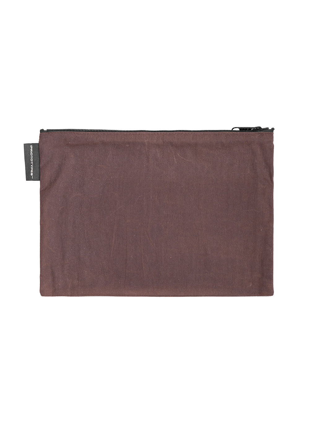 WAX CANVAS POUCH SET DARK BROWN