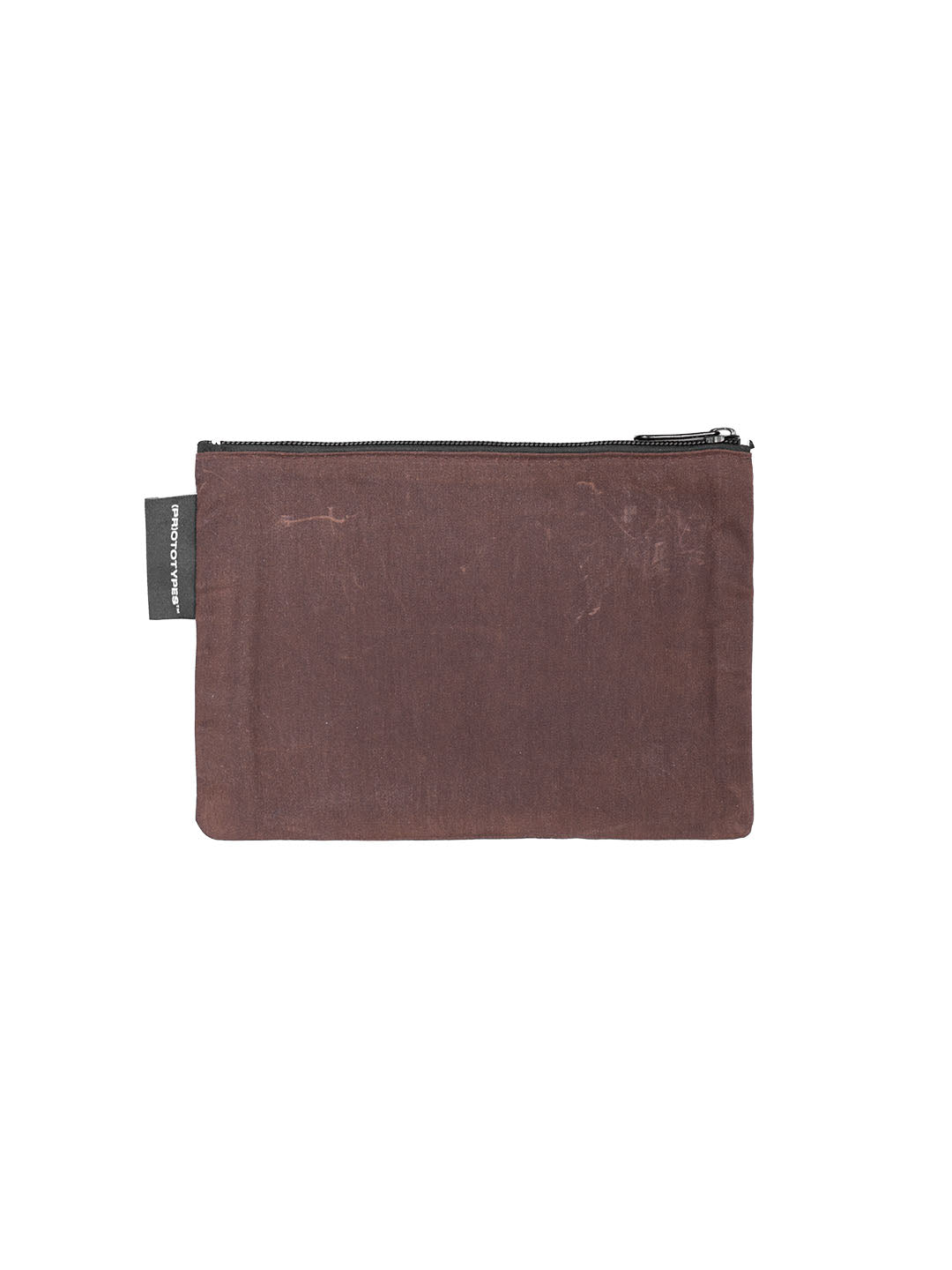 WAX CANVAS POUCH SET DARK BROWN