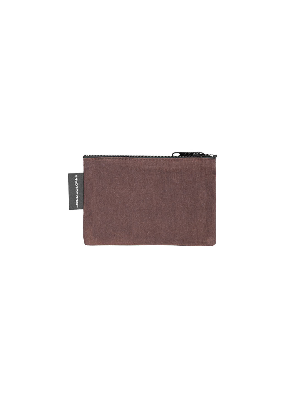 WAX CANVAS POUCH SET DARK BROWN