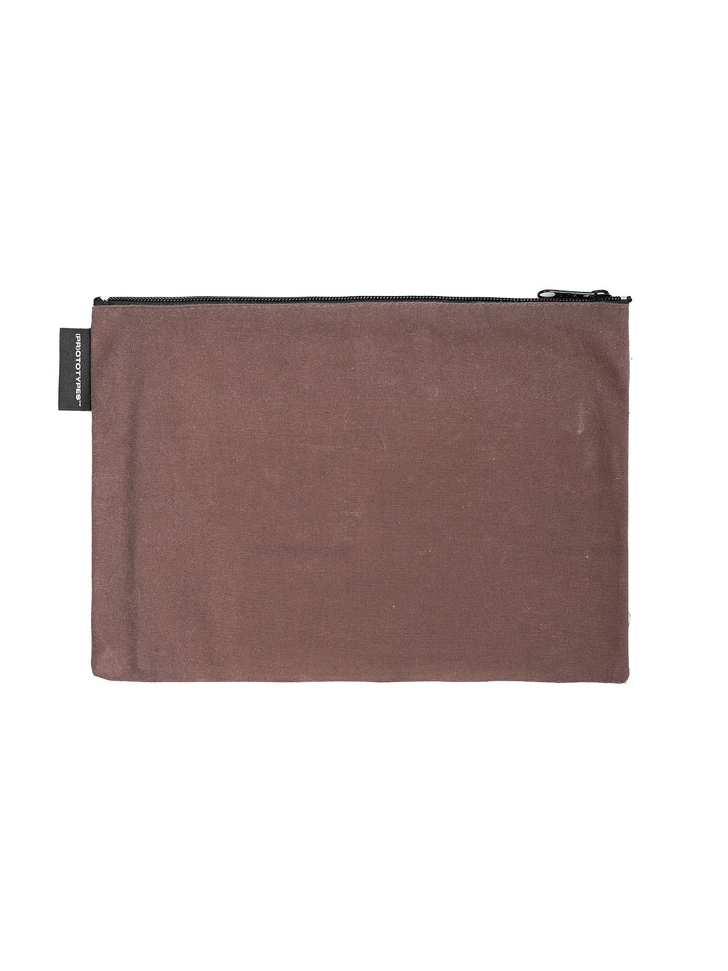 WAX CANVAS POUCH SET BROWN