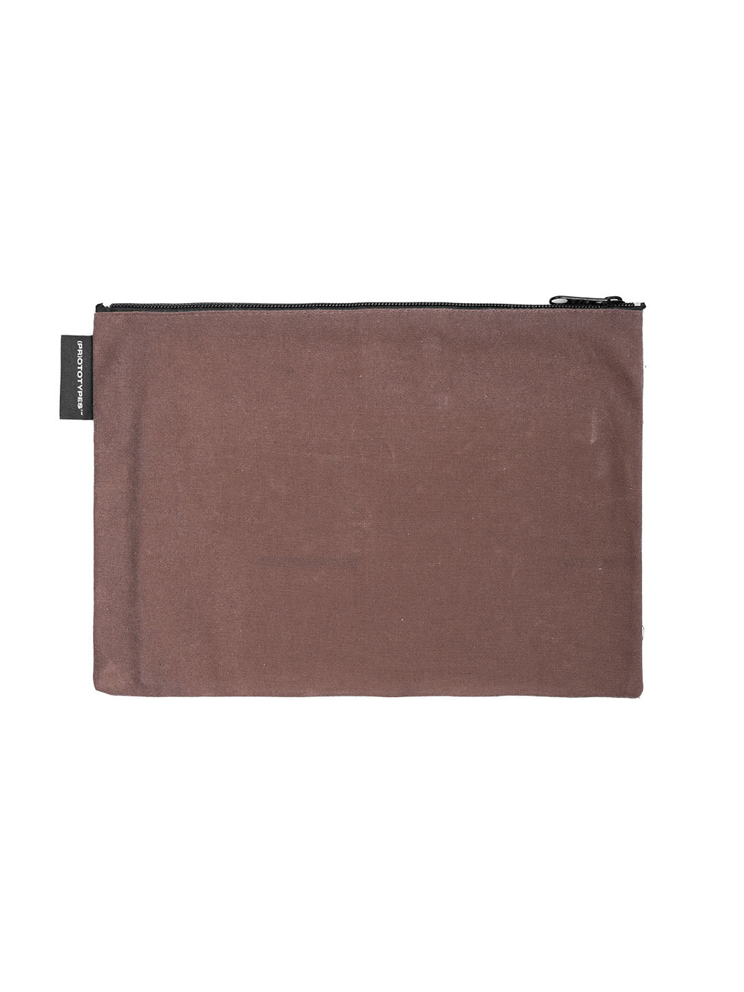 WAX CANVAS POUCH SET BROWN