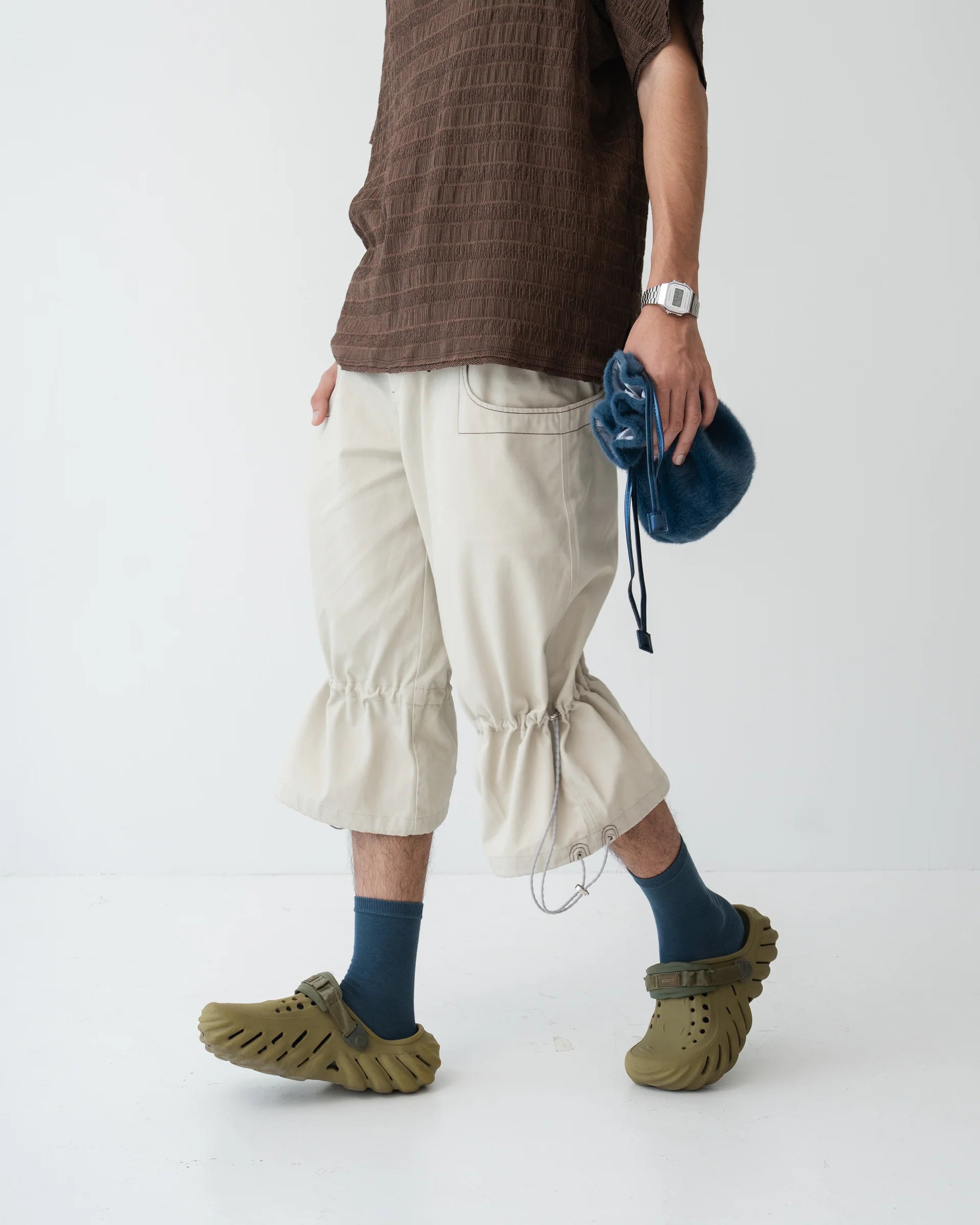 HOE CAPRIS PANTS WHITE