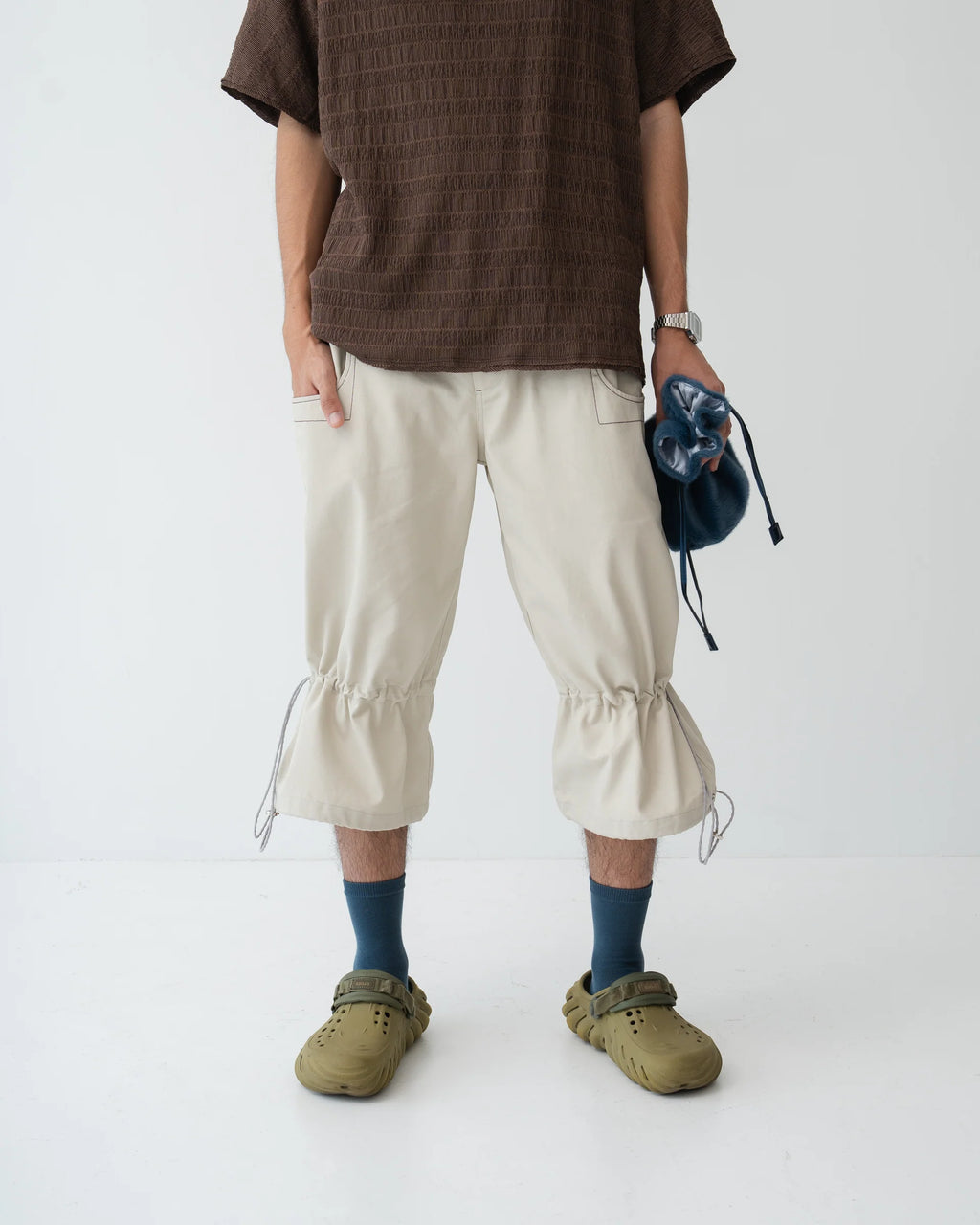 HOE CAPRIS PANTS WHITE