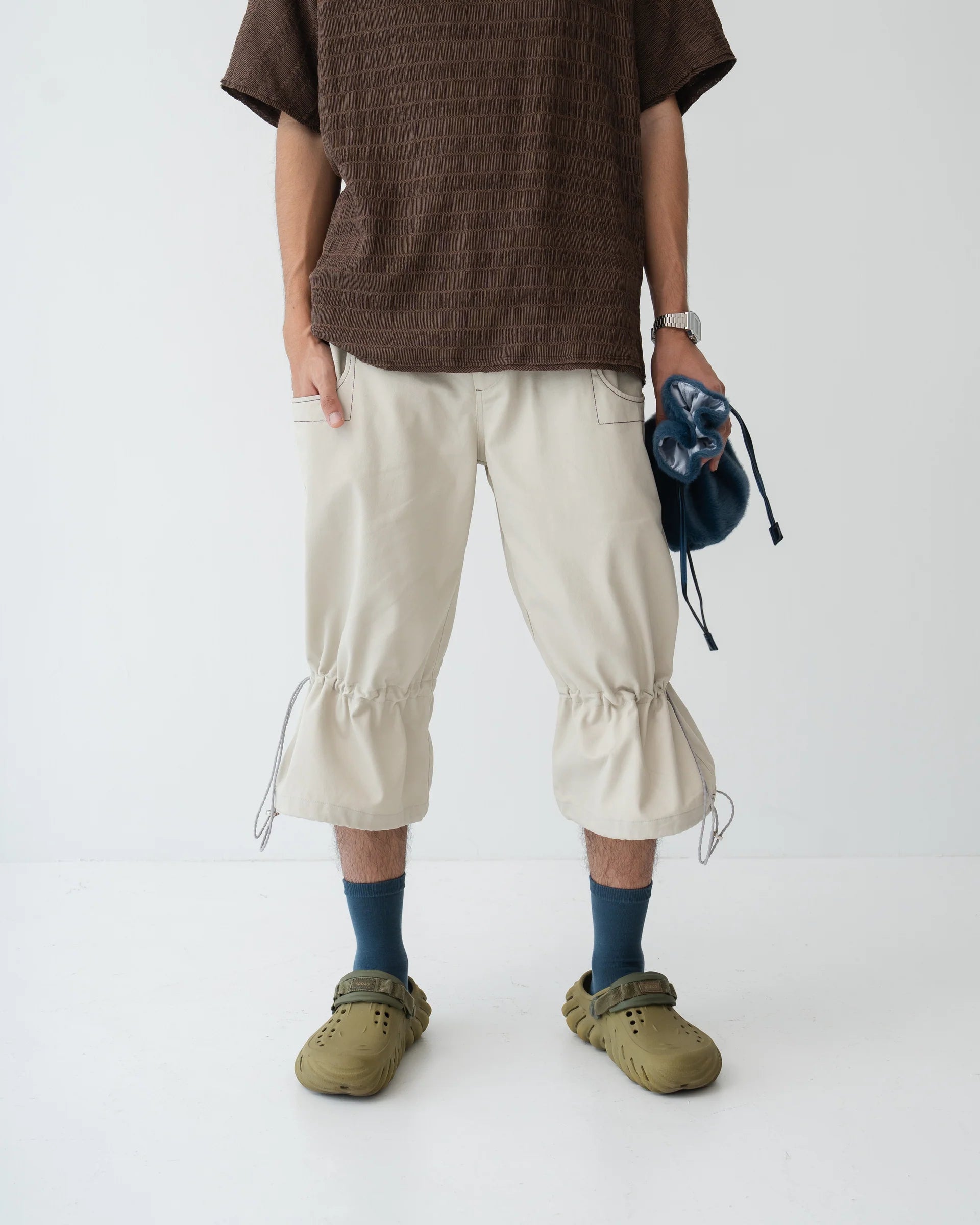 HOE CAPRIS PANTS WHITE
