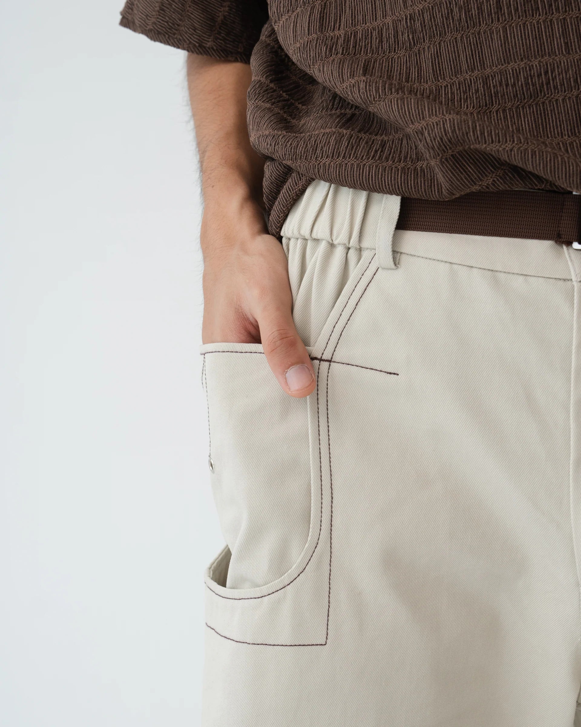 HOE CAPRIS PANTS WHITE