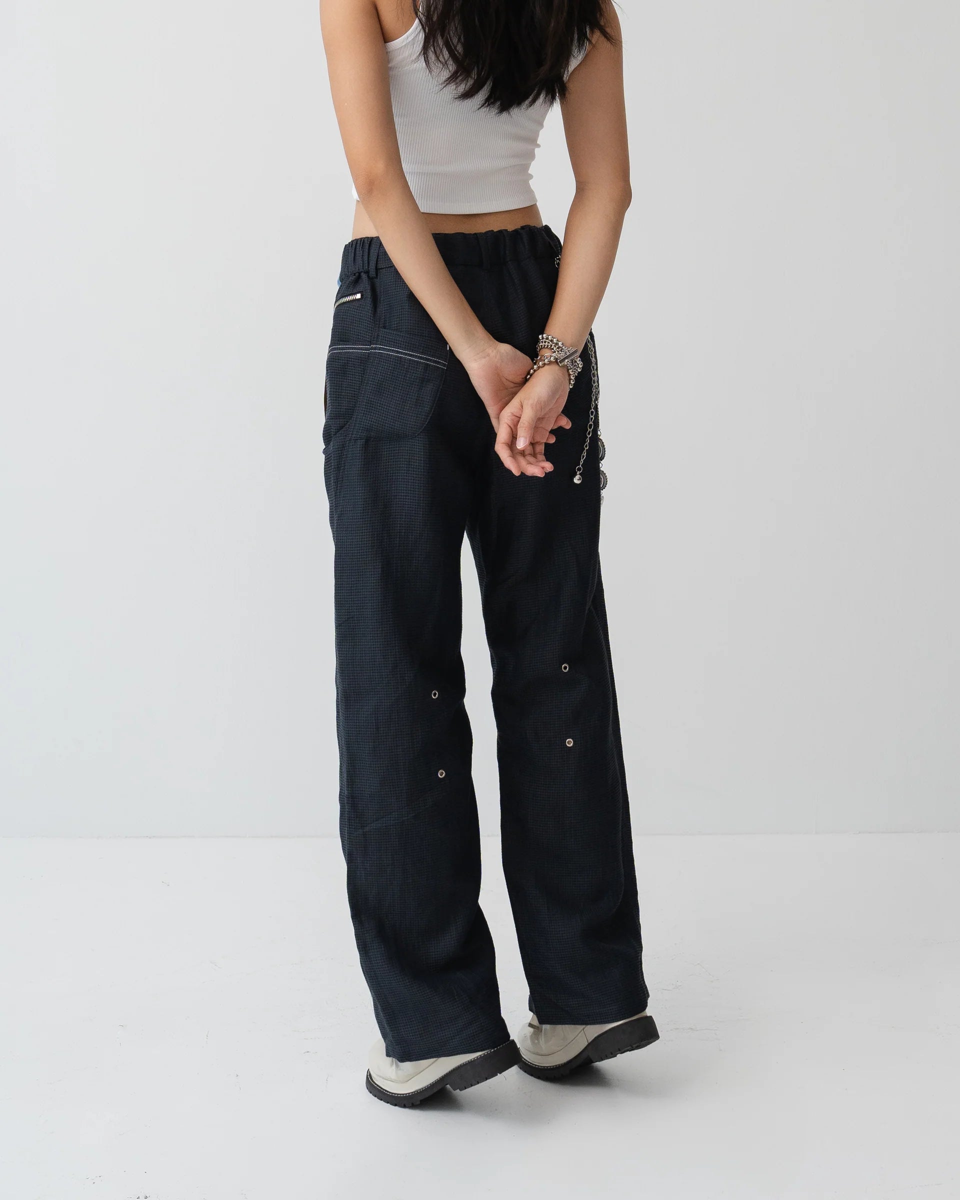 EASE PANTS DARK BLUE