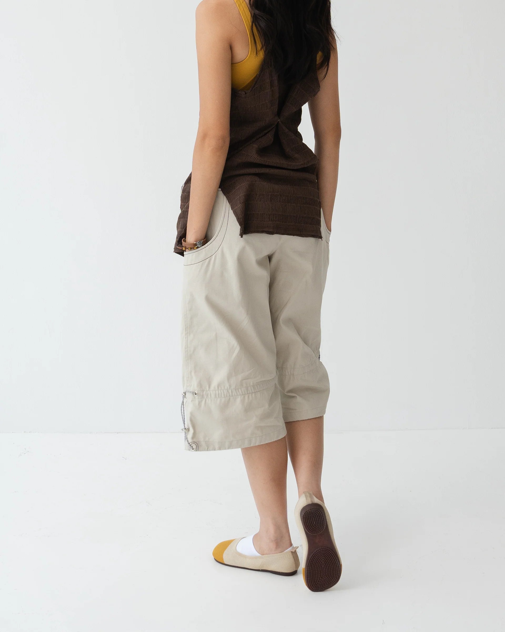 HOE CAPRIS PANTS WHITE
