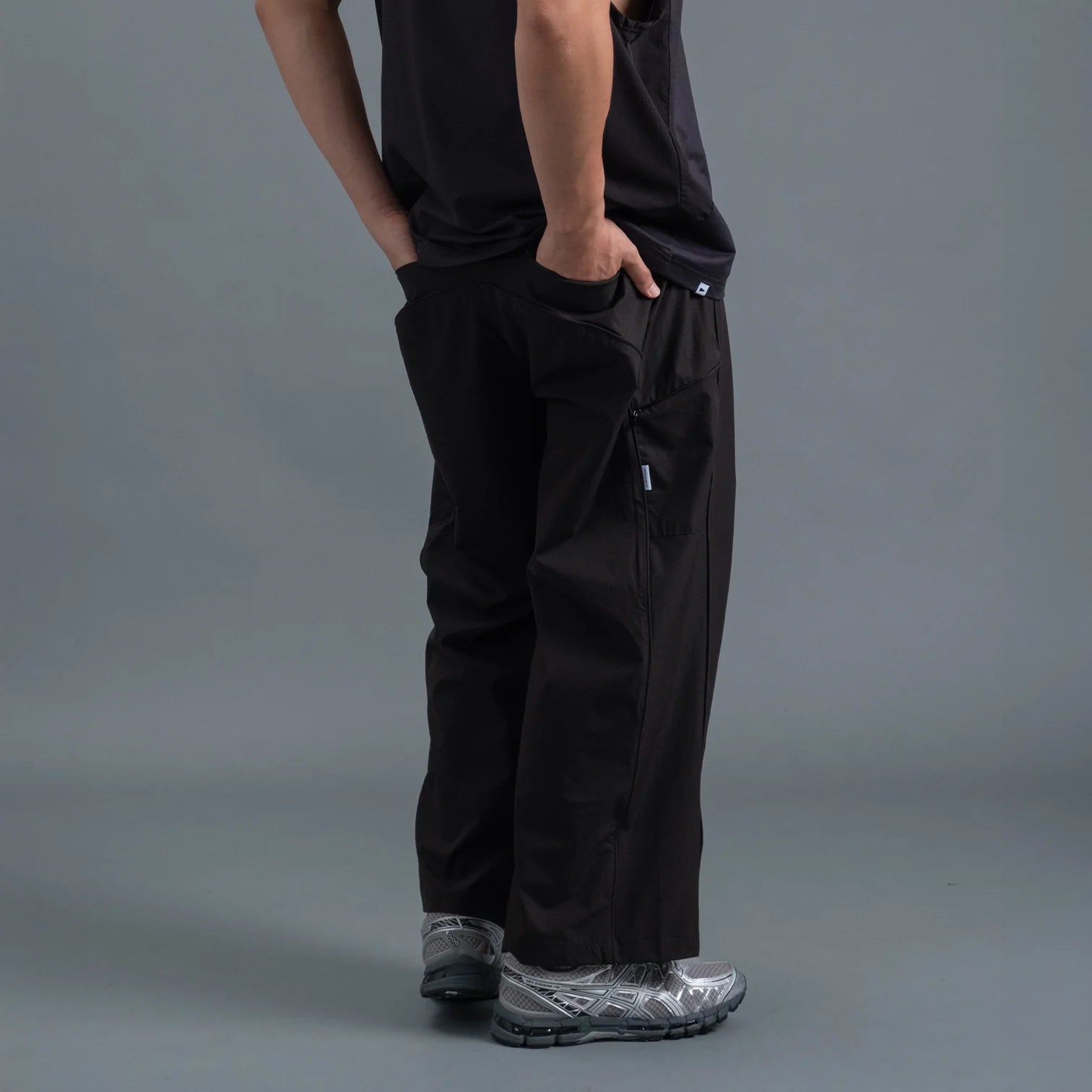 PANEL PANTS BLACK