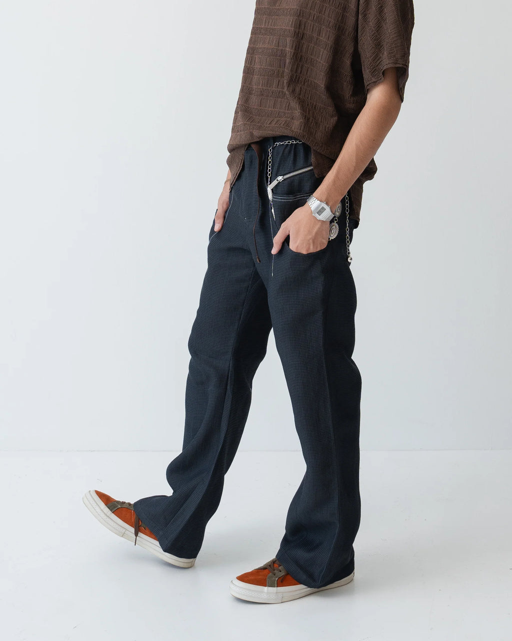 EASE PANTS DARK BLUE