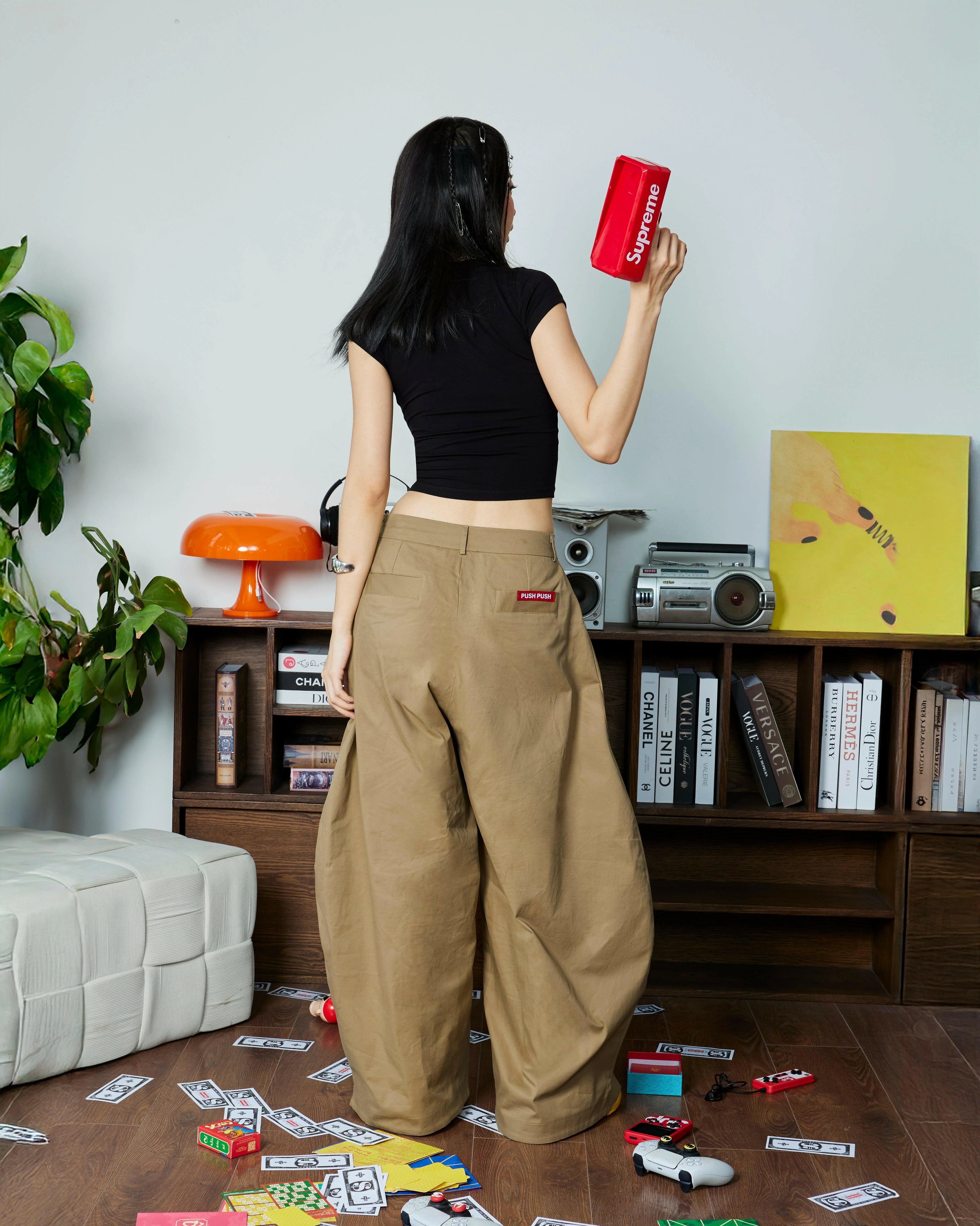 KHAKI PANTS BEIGE