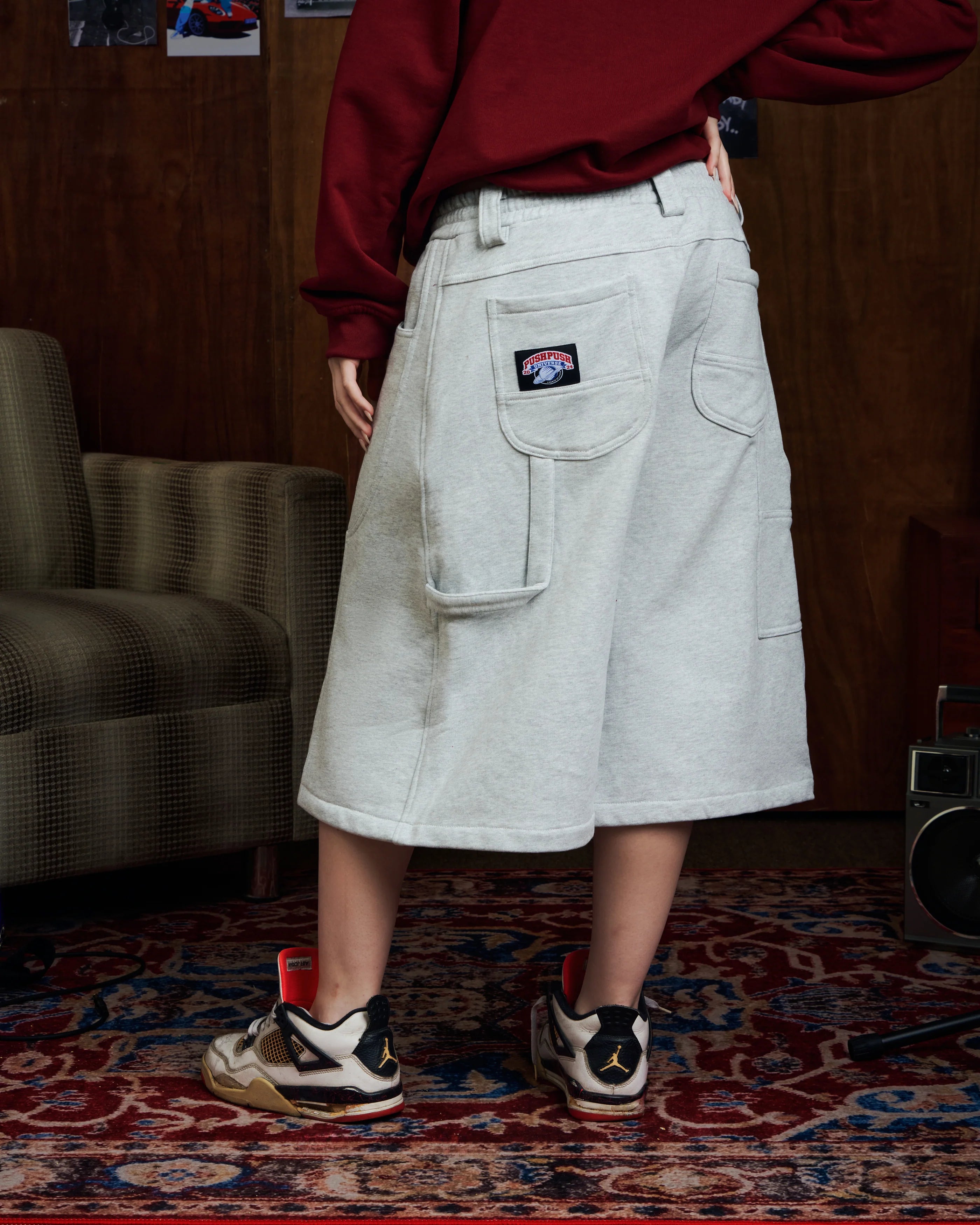 NIFTY SWEATSHORTS GREY
