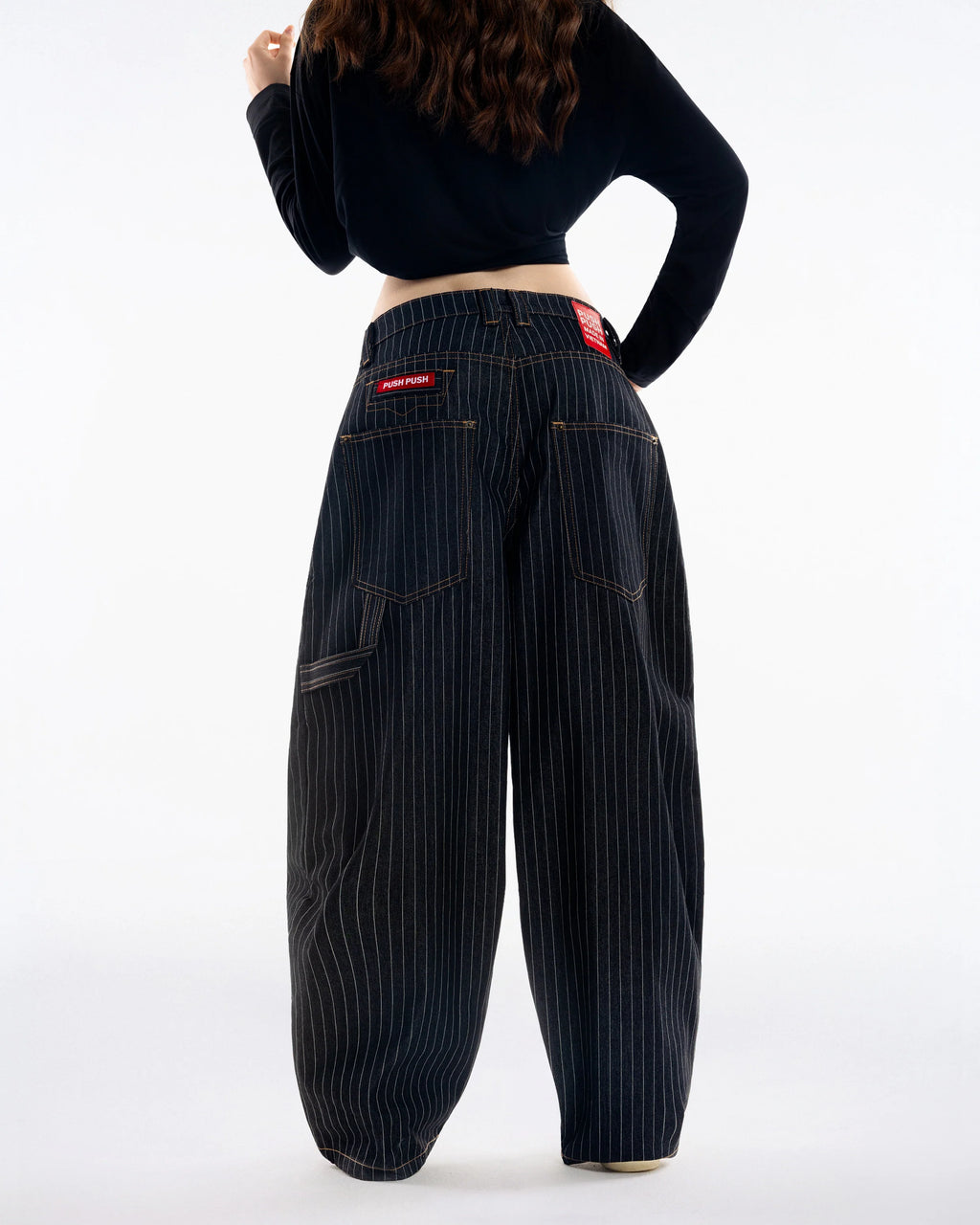 STRIPES PANTS V2 BLACK