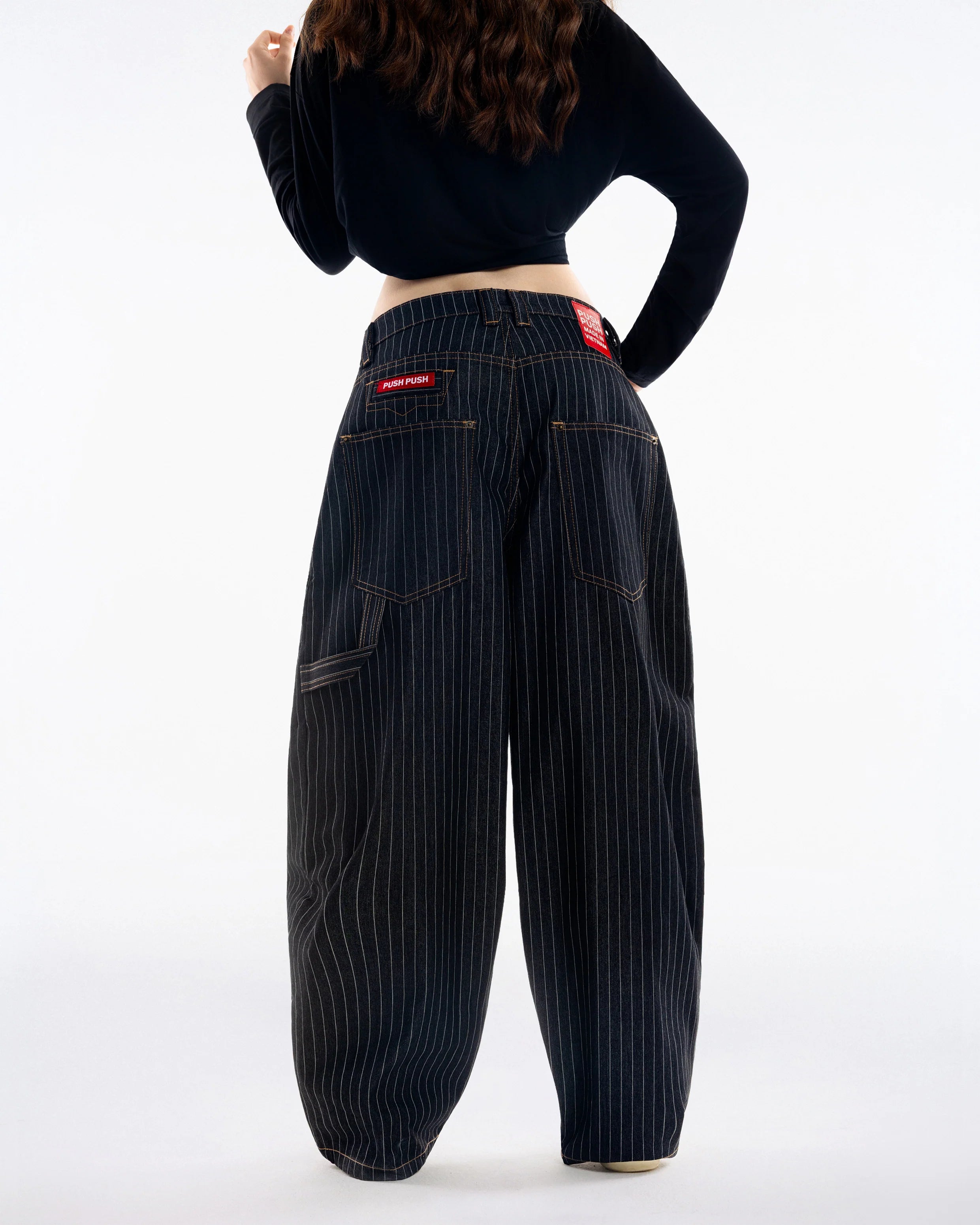STRIPES PANTS V2 BLACK