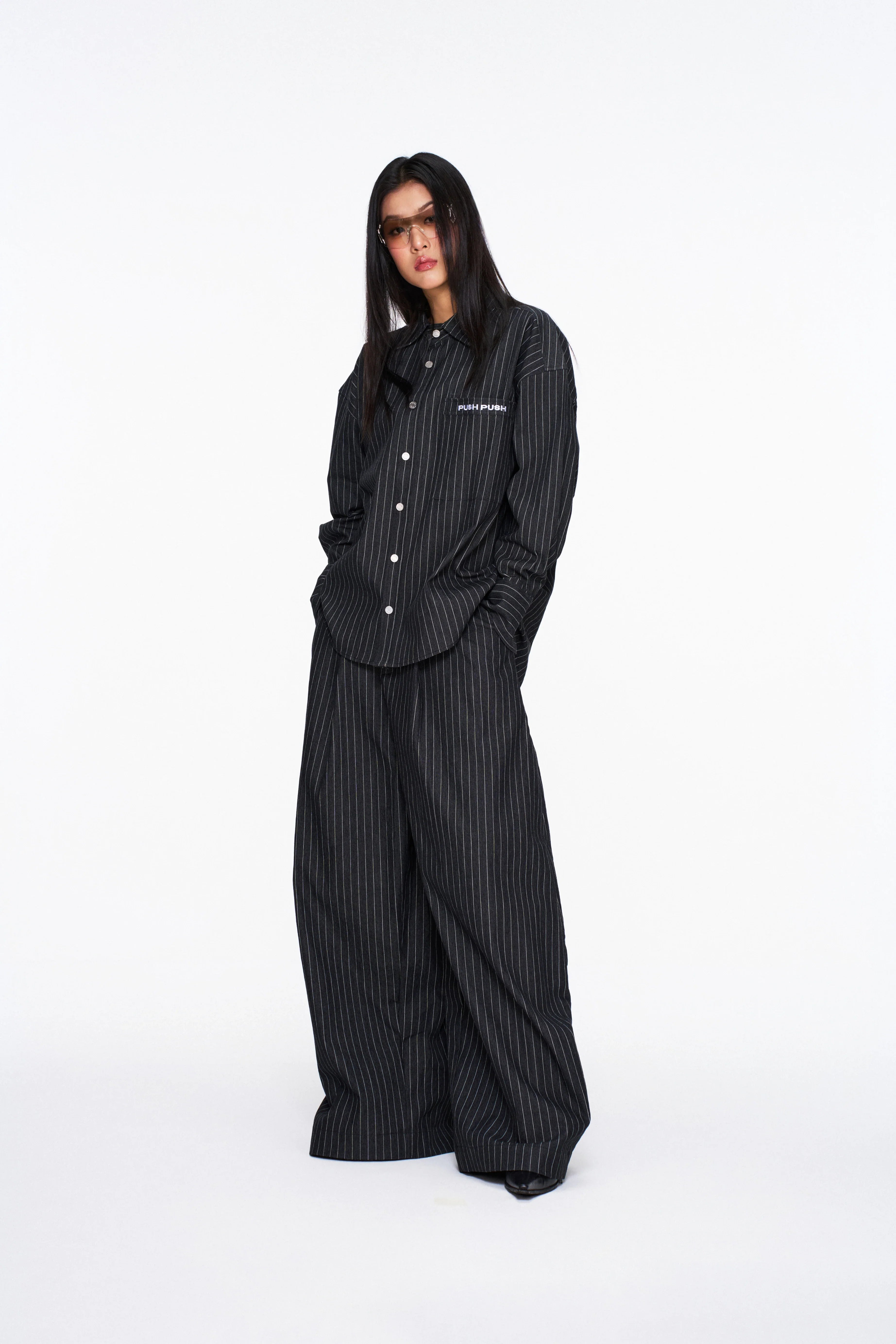 ZENDA OVERSIZE SHIRT BLACK