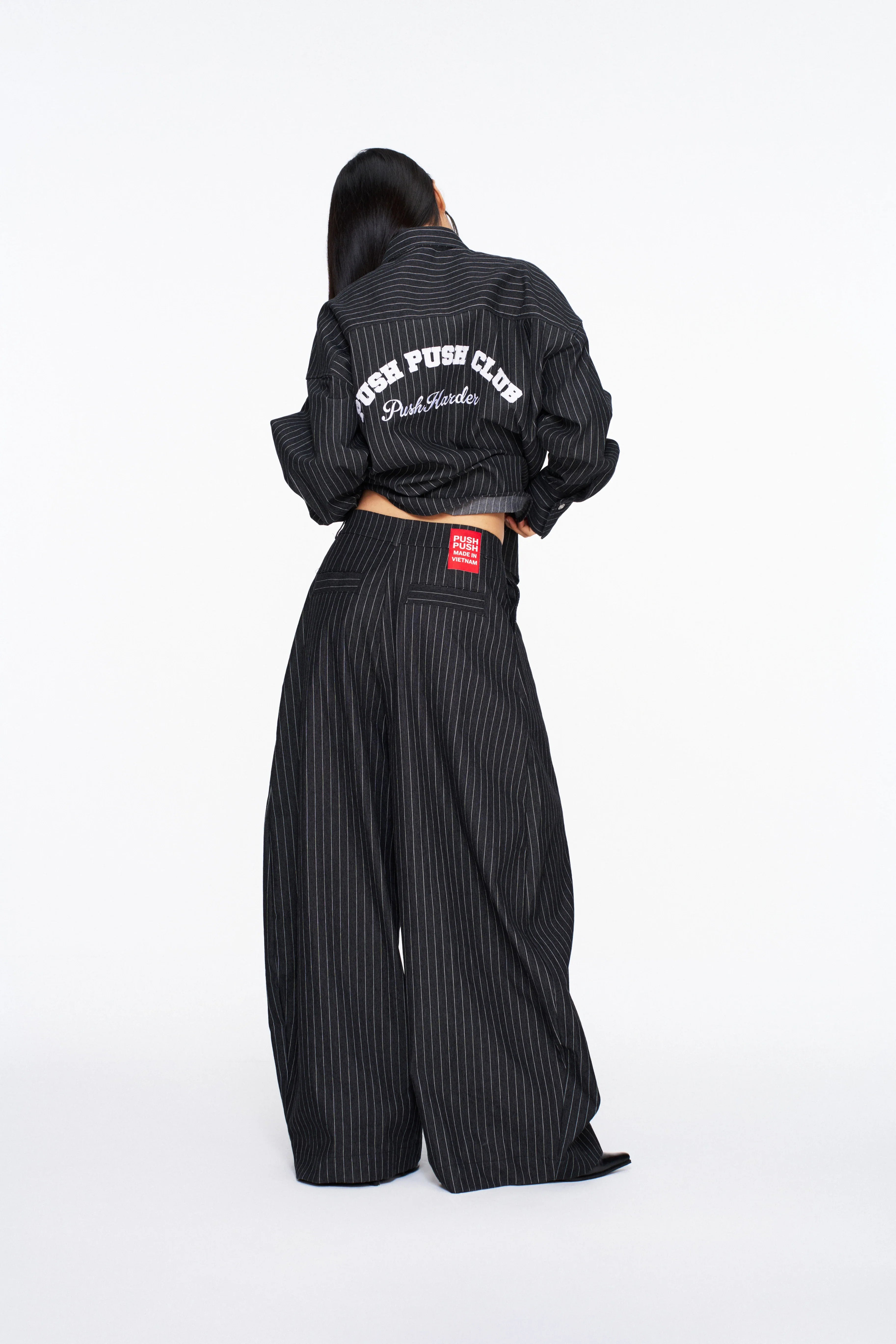 ZENDA OVERSIZE SHIRT BLACK
