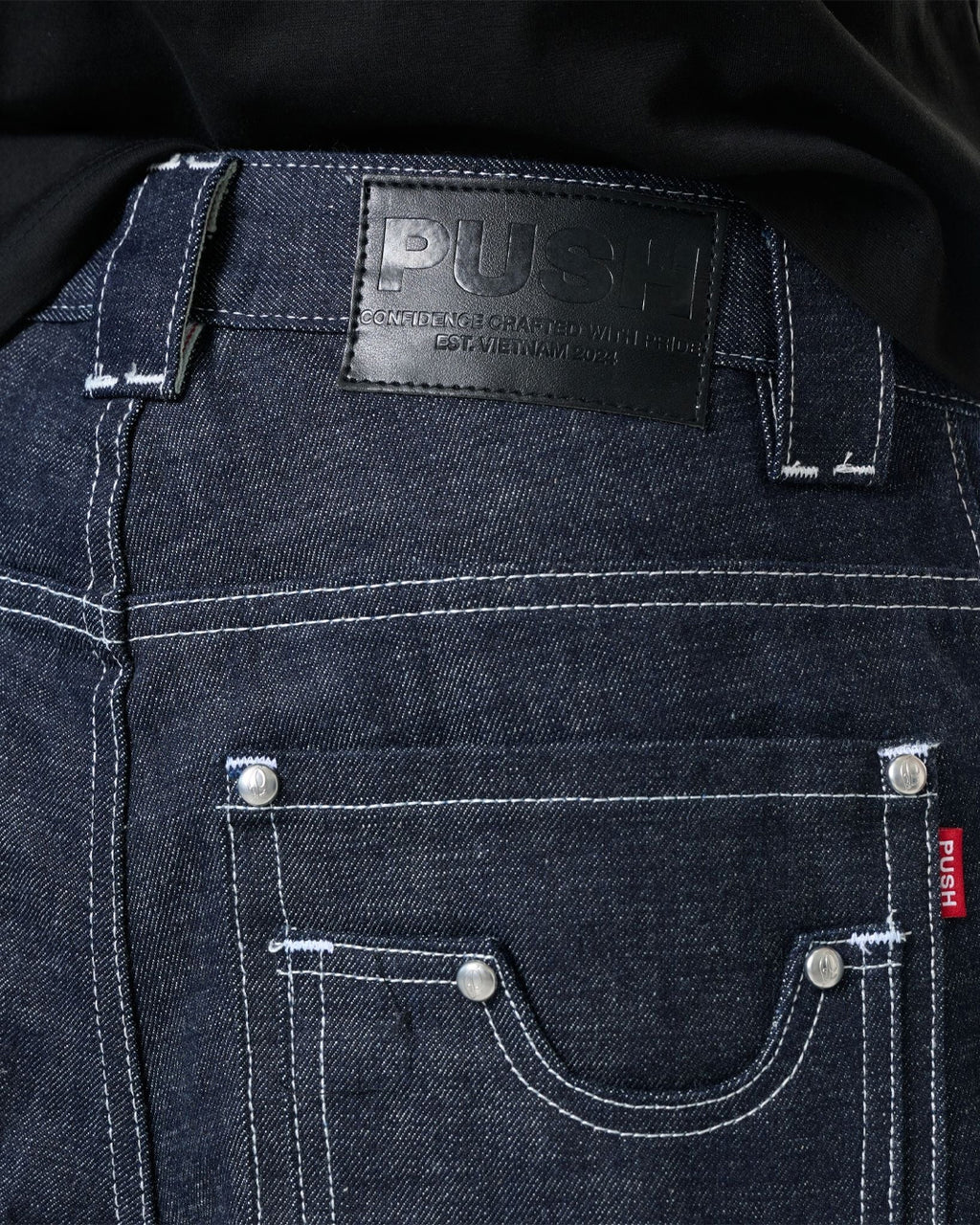 BRAKK SELVEDGE JORT BLACK