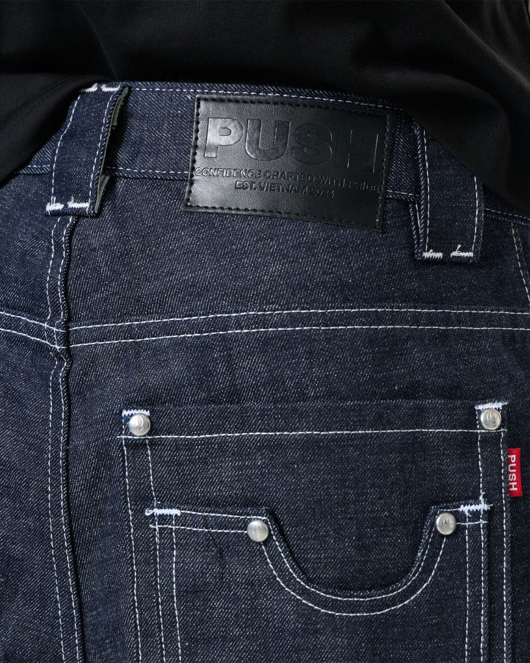 BRAKK SELVEDGE JORT BLACK