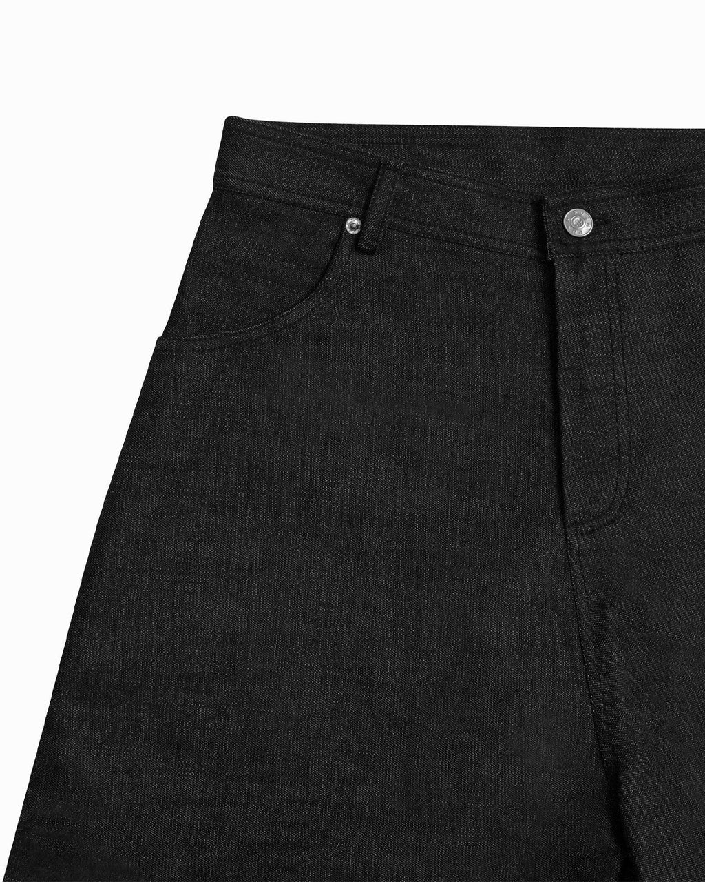 RAW SELVEDEGE DENIM BLACK