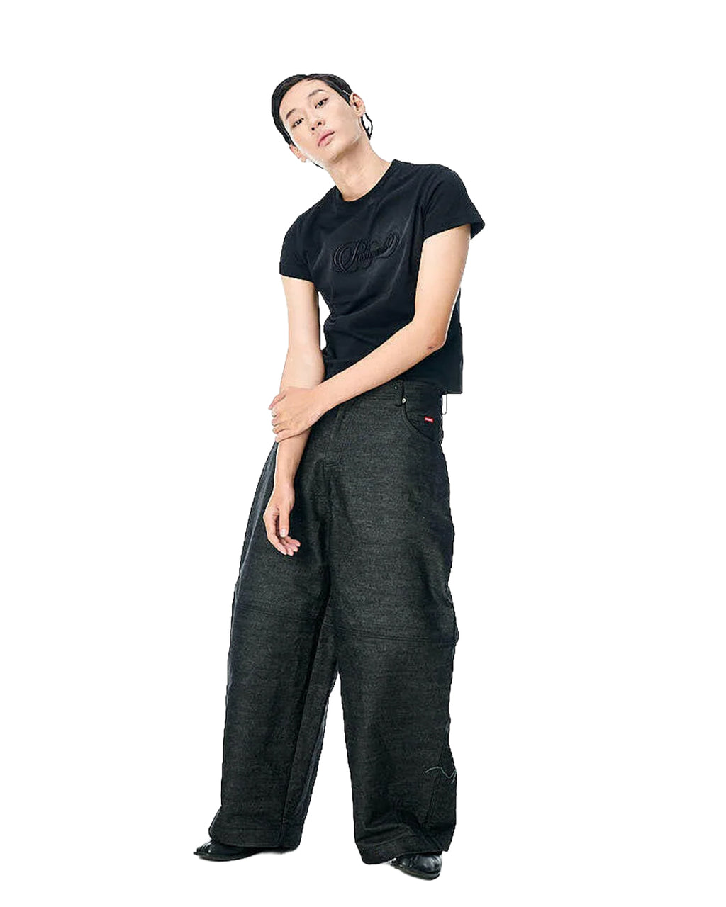 RAW SELVEDEGE DENIM BLACK