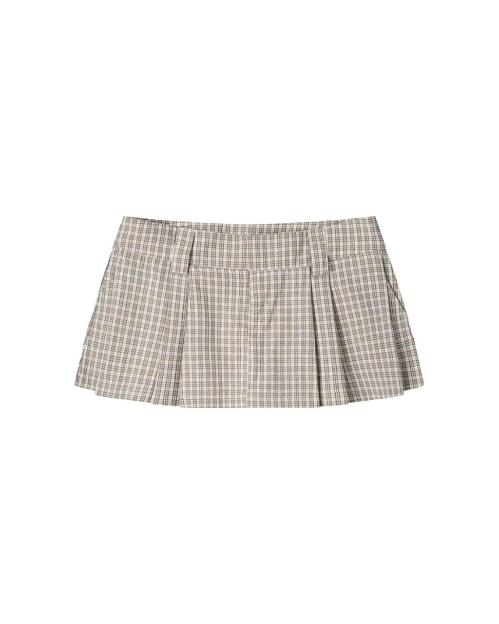 GINGHAM MINI SKIRT VINTAGE