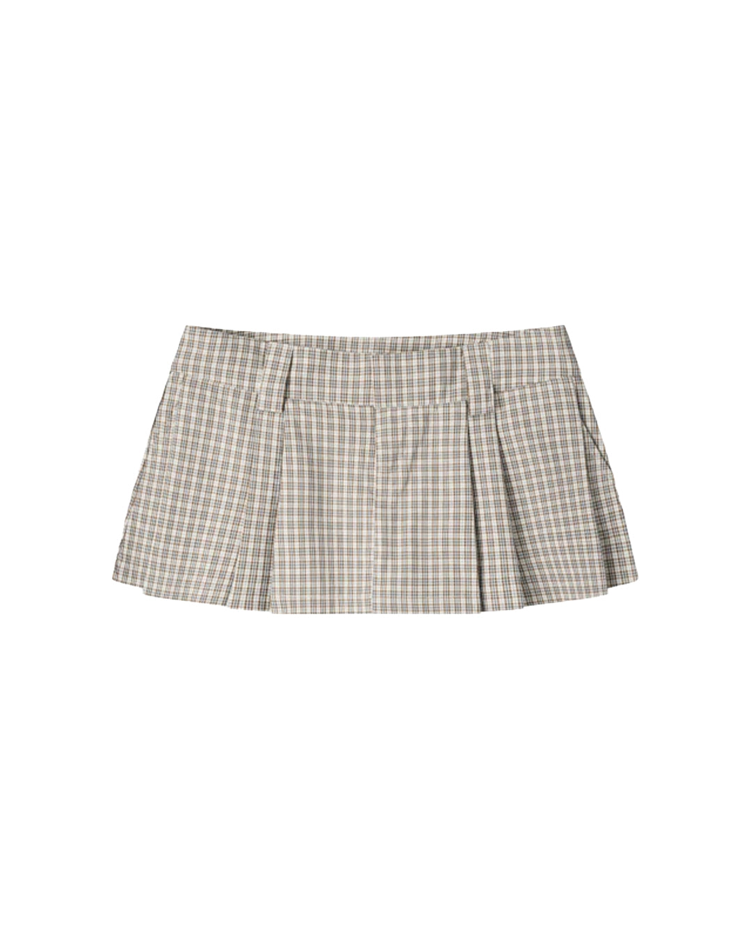 GINGHAM MINI SKIRT VINTAGE