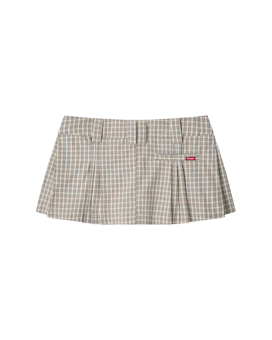 GINGHAM MINI SKIRT VINTAGE
