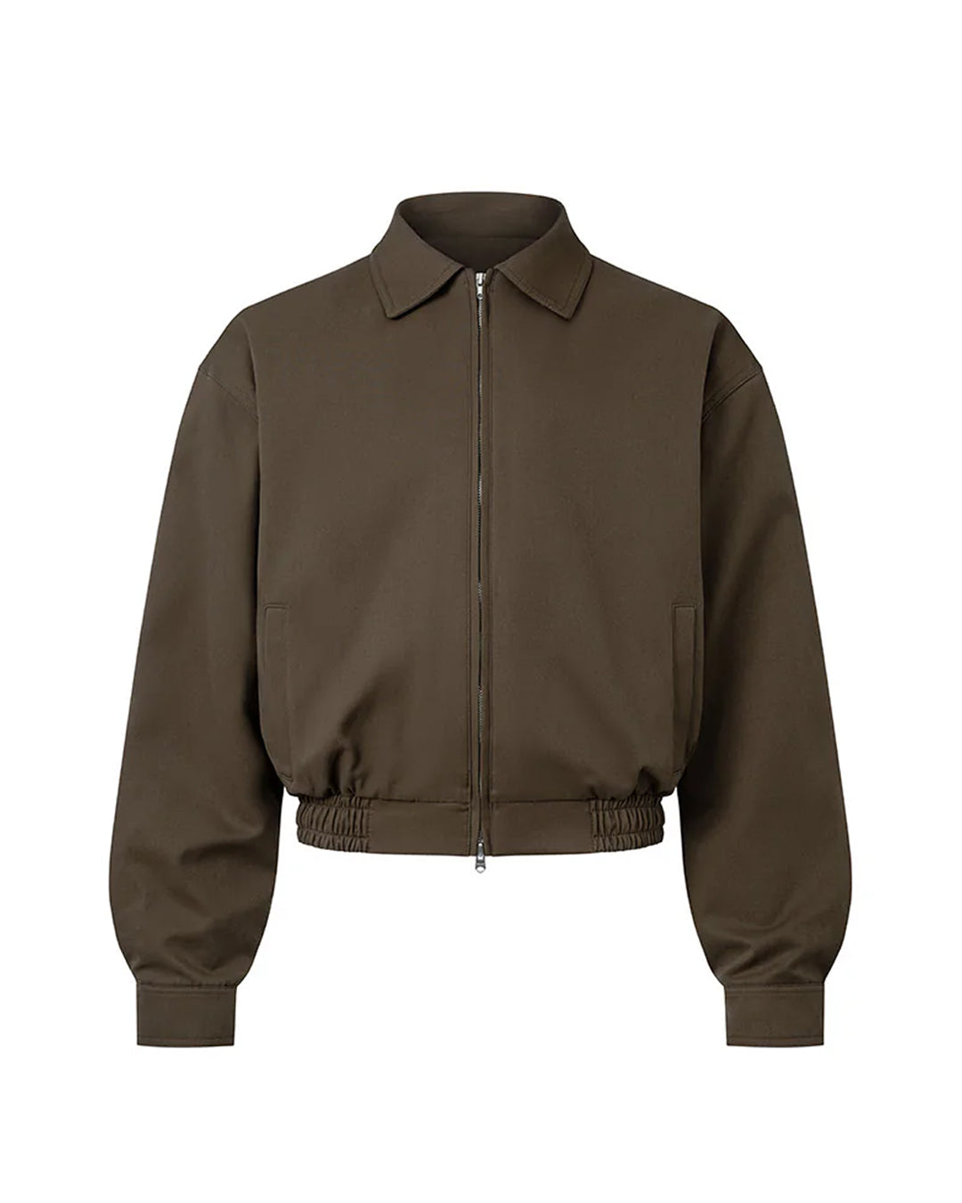 HERITAGE ZIP JACKET MOSS BROWN