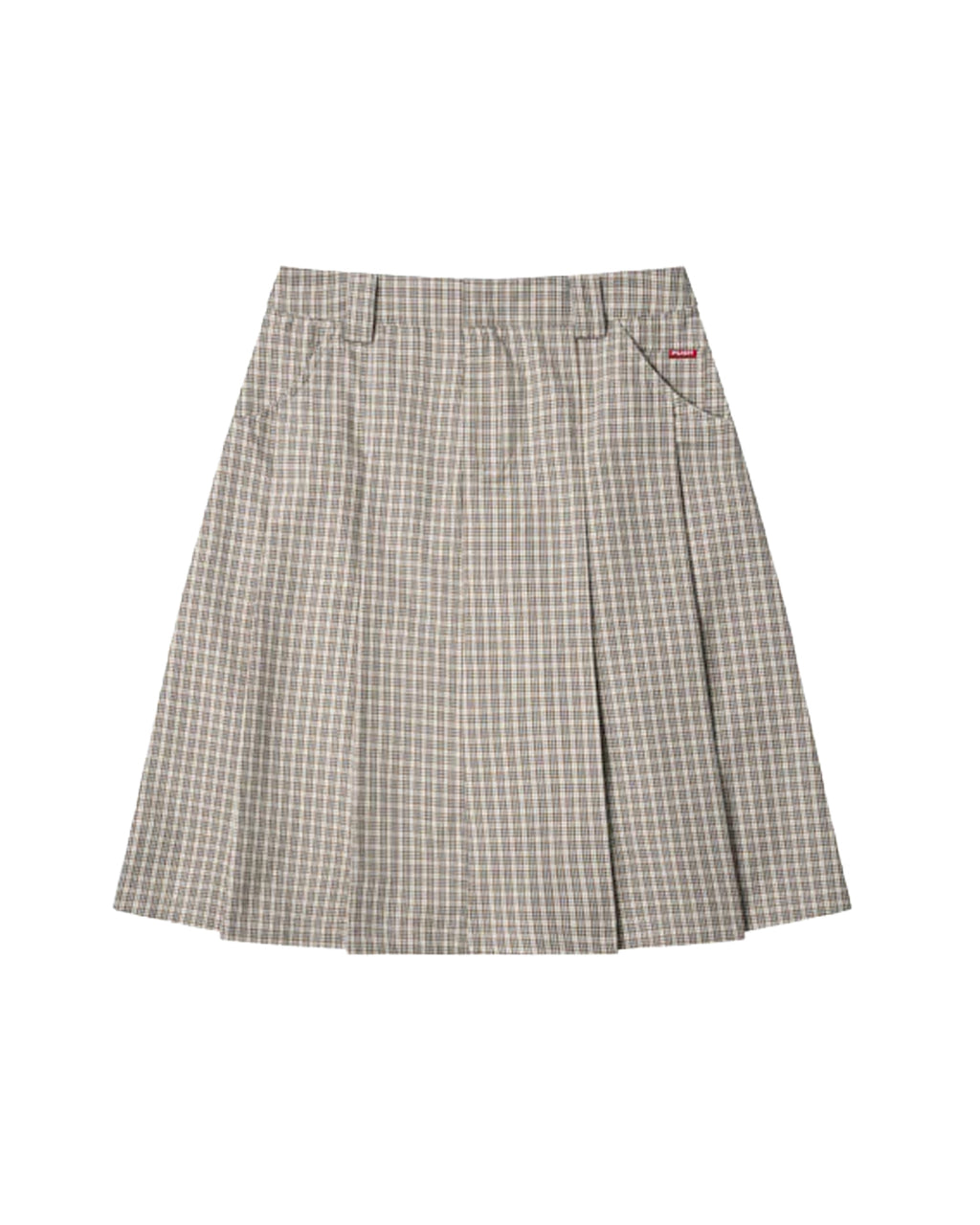 GINGHAM MIDI SKIRT VINTAGE