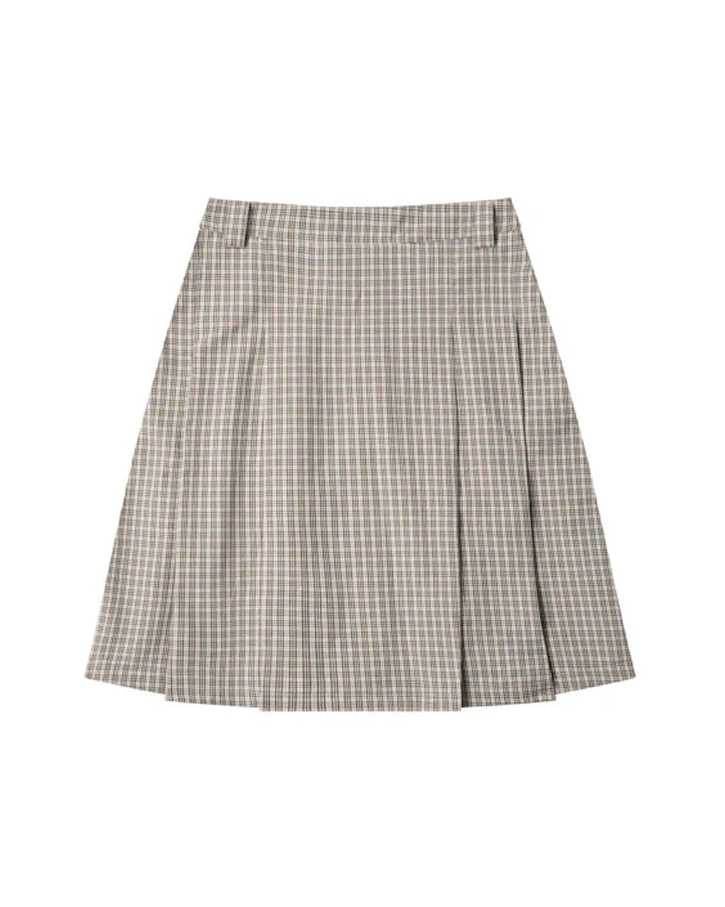 GINGHAM MIDI SKIRT VINTAGE