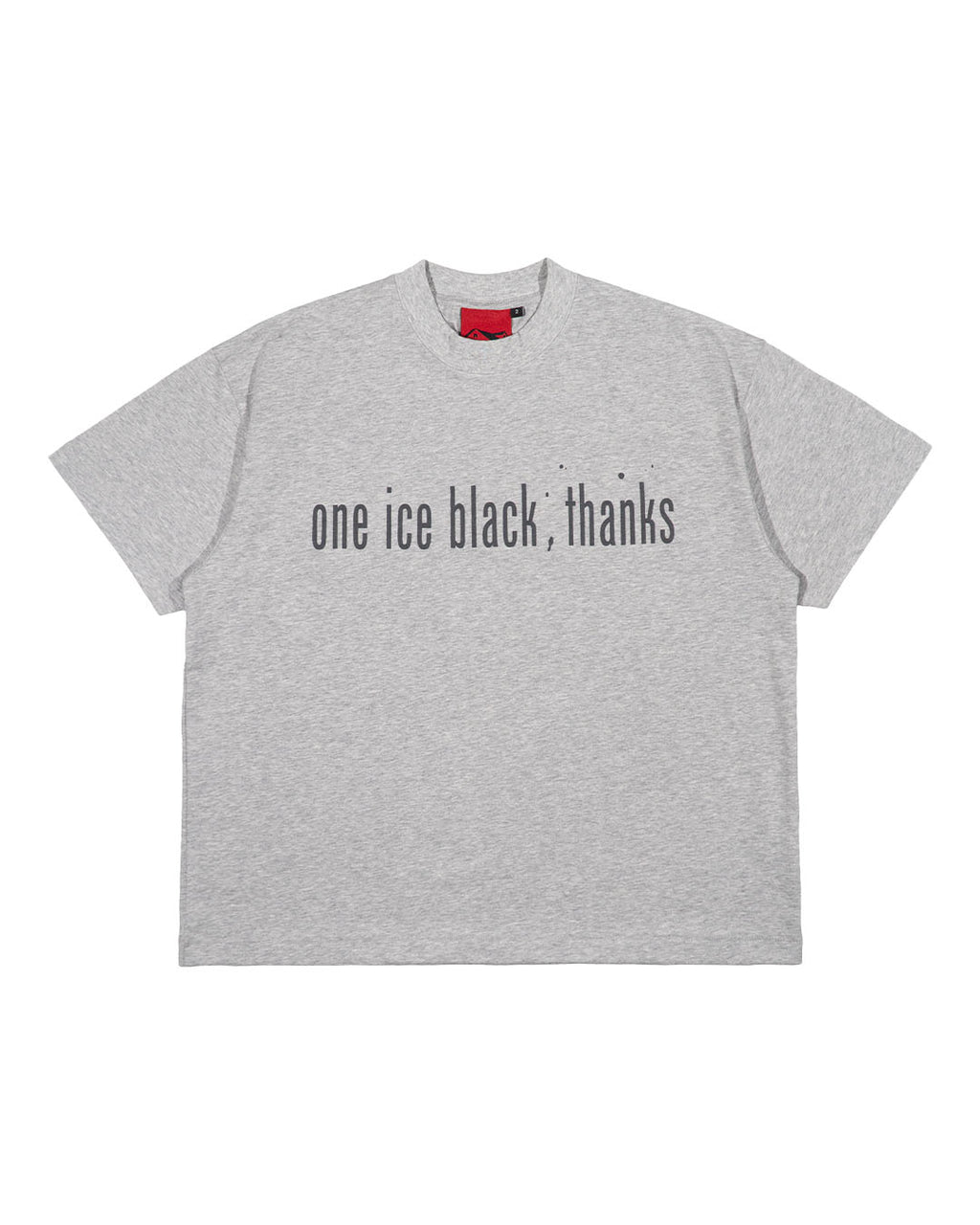 ICE BLACK TEE GREY
