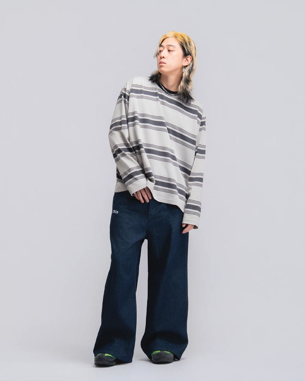 AFTER HOURS FLARED JEANS RAW DENIM