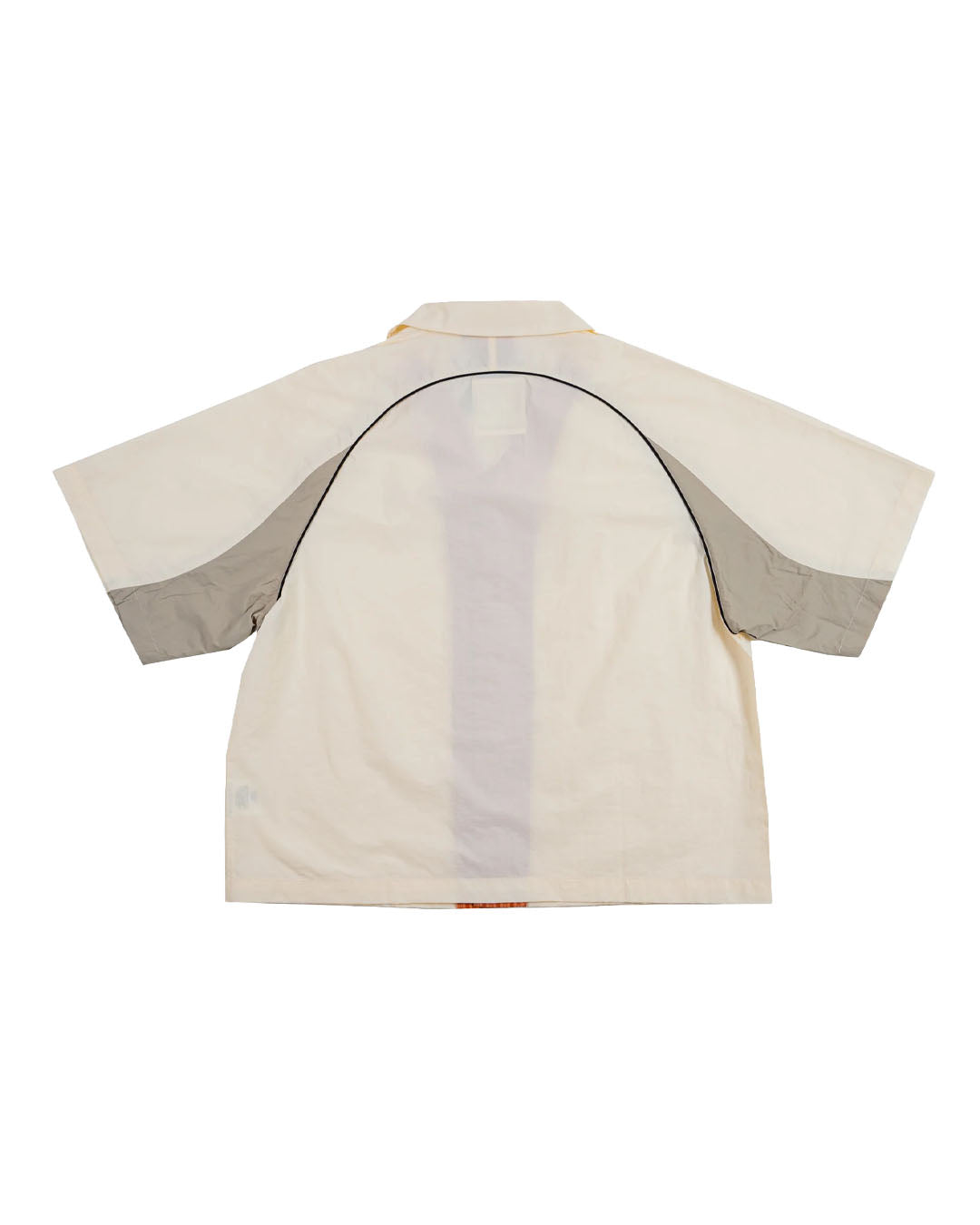 PAPA CONTRAST BOXY SHIRT BEIGE