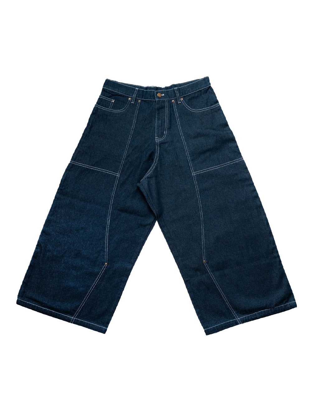 LONG DOUBLE KNEE JEAN