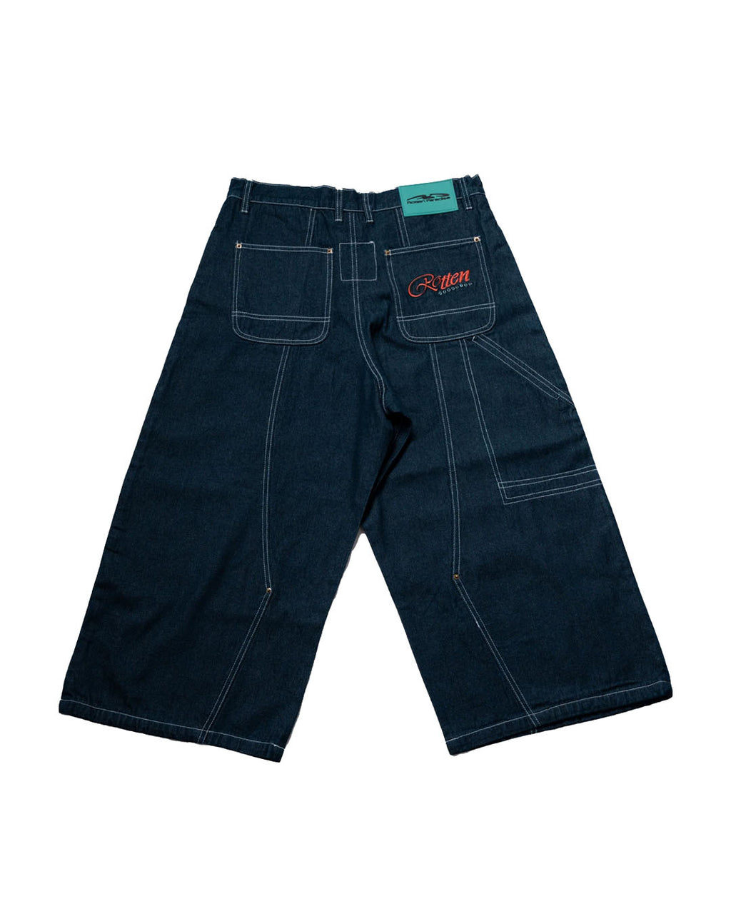 LONG DOUBLE KNEE JEAN