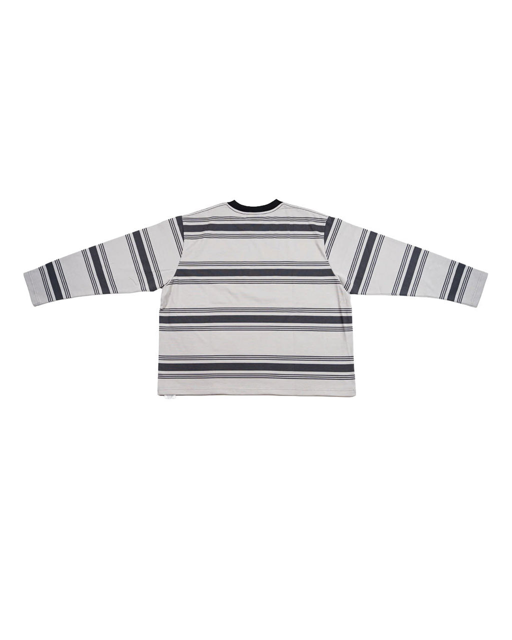 LOGO STRIPE CROPPED L/S TEE
