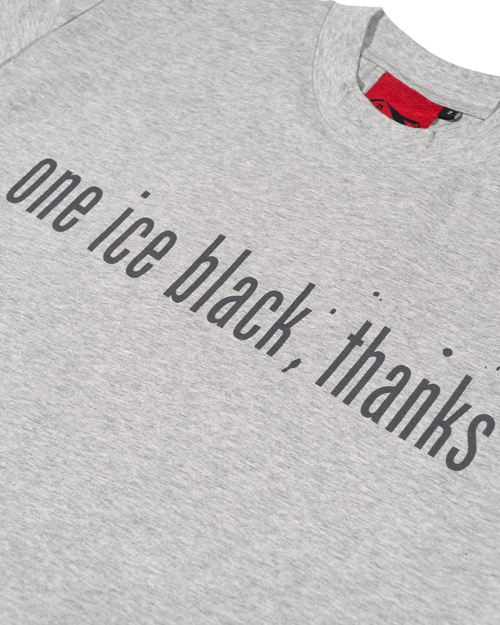 ICE BLACK TEE GREY